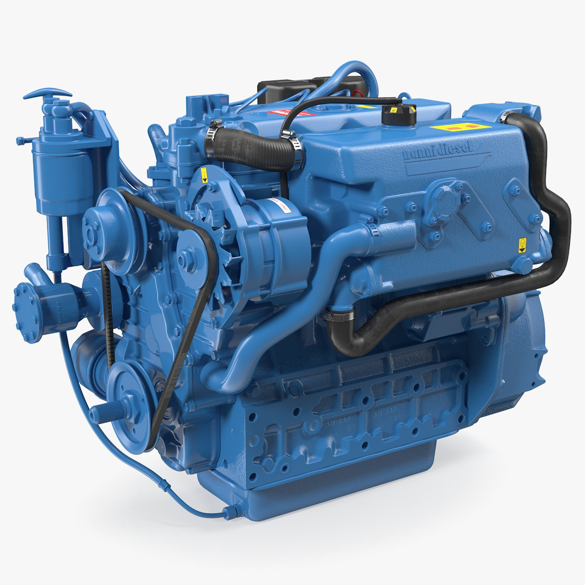 Nanni Diesel 4 Cylinder Marine Engine, view 6
