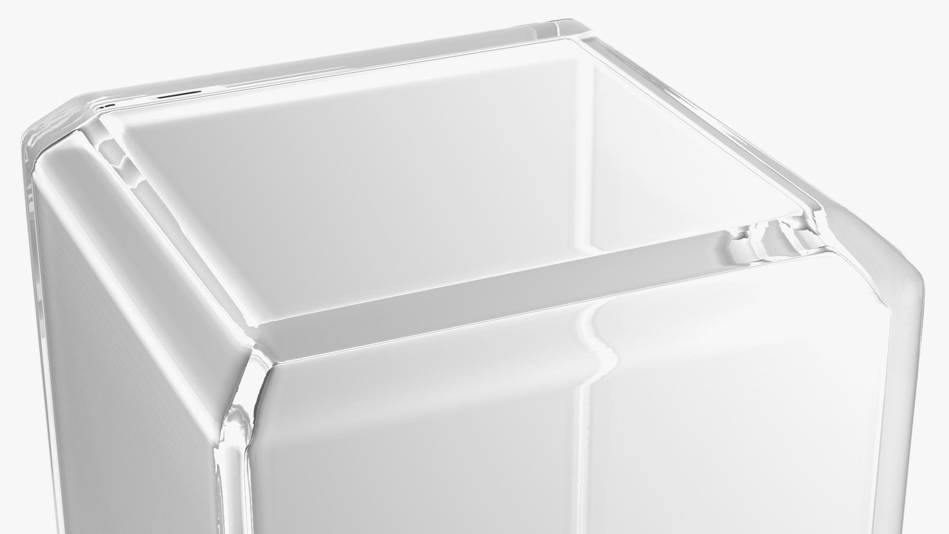 3D model Multipurpose Glass Shaker with Metal Lid