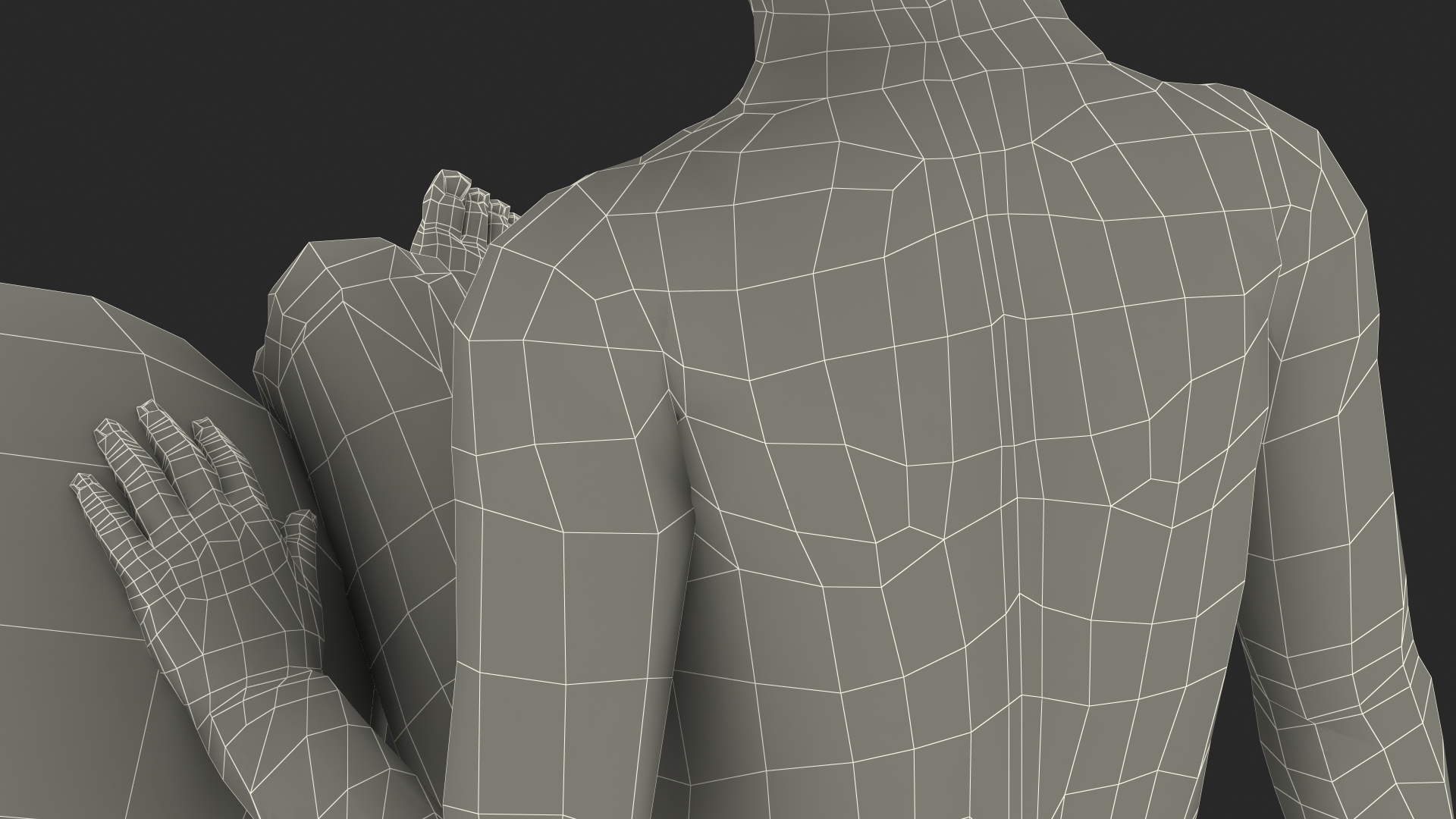 Sitting Child Boy Beach Style 3D model