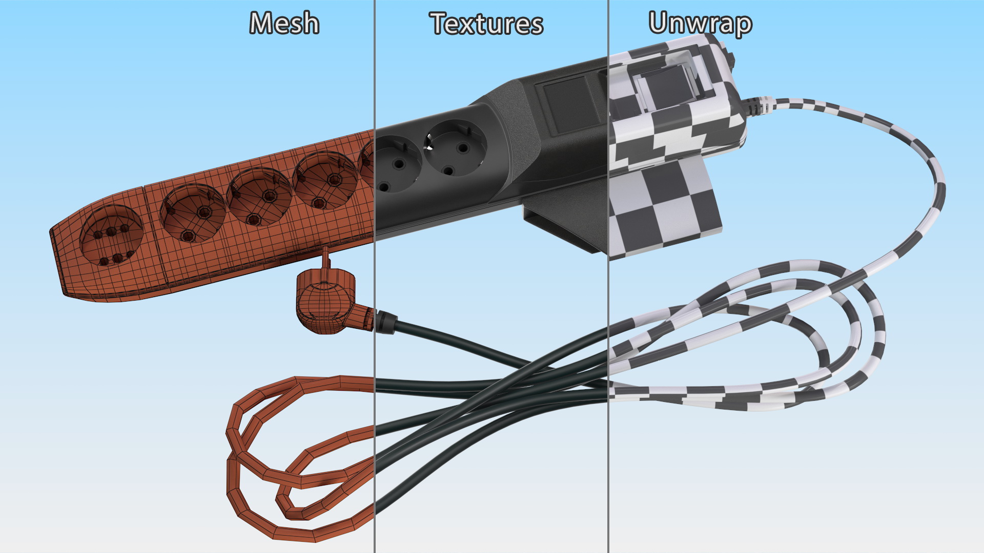 3D model Black Network Filter