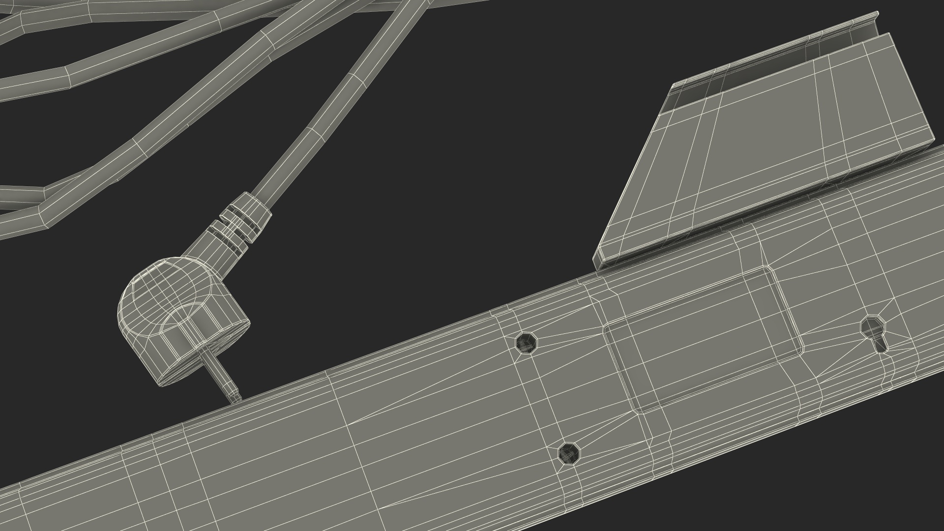 3D model Black Network Filter