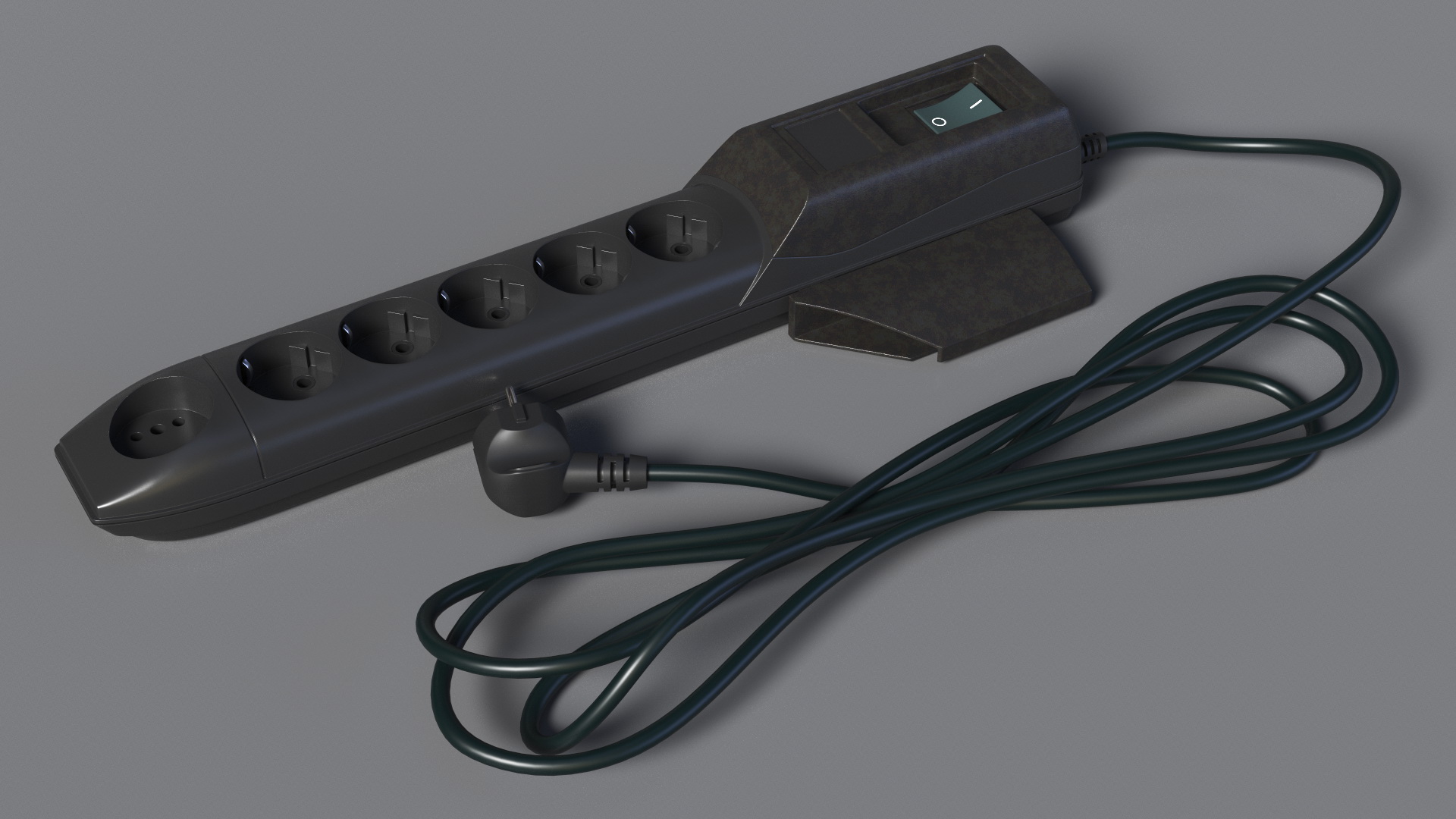 3D model Black Network Filter