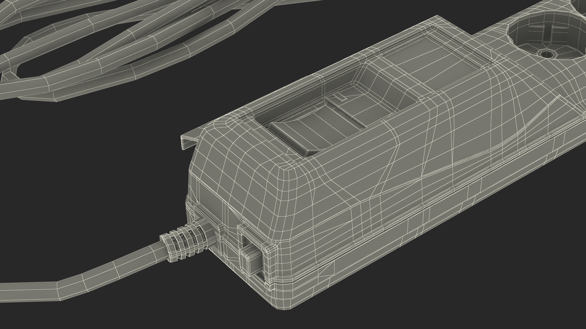 3D model Black Network Filter