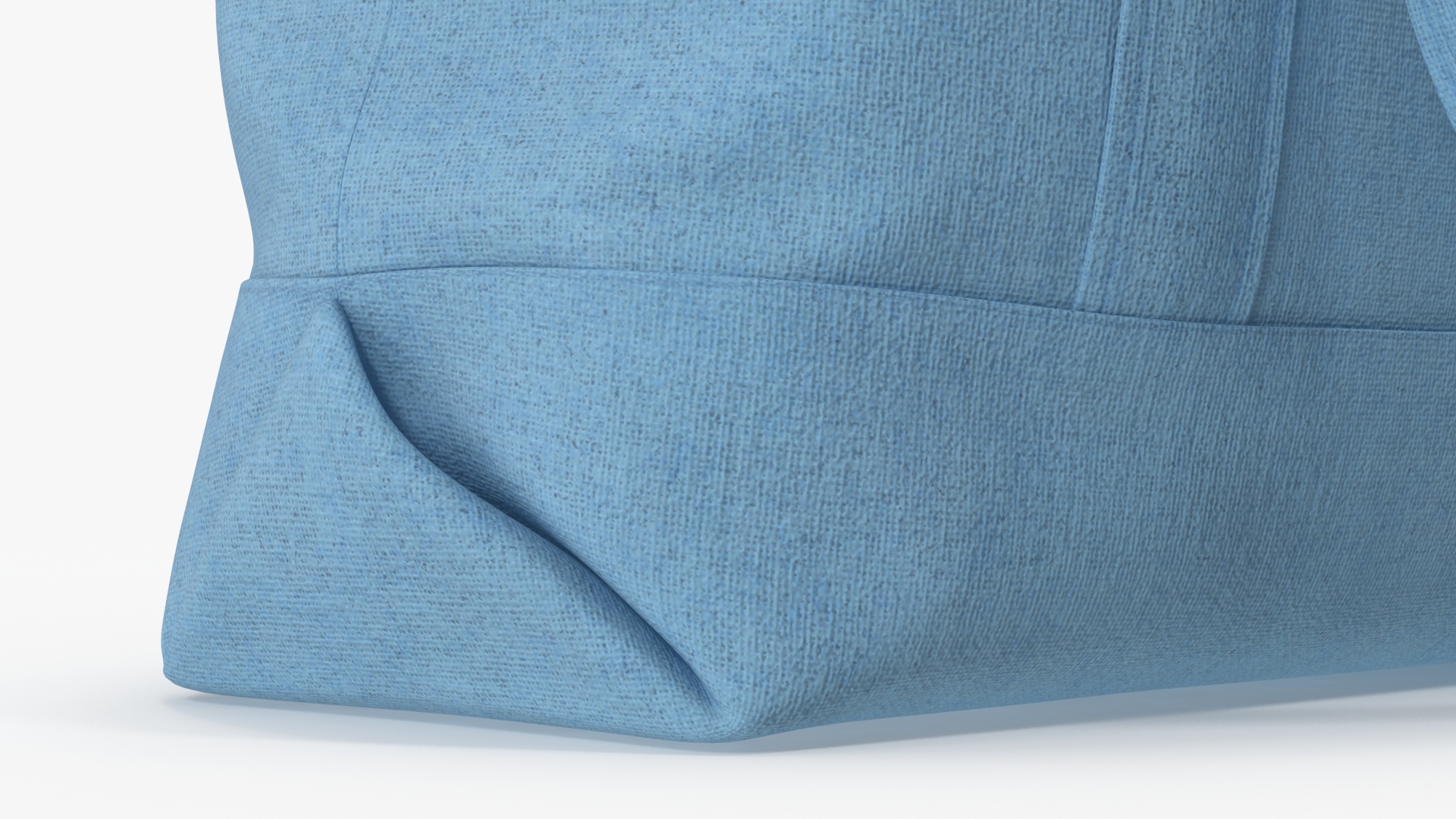 Eco Tote Bag Blue 3D