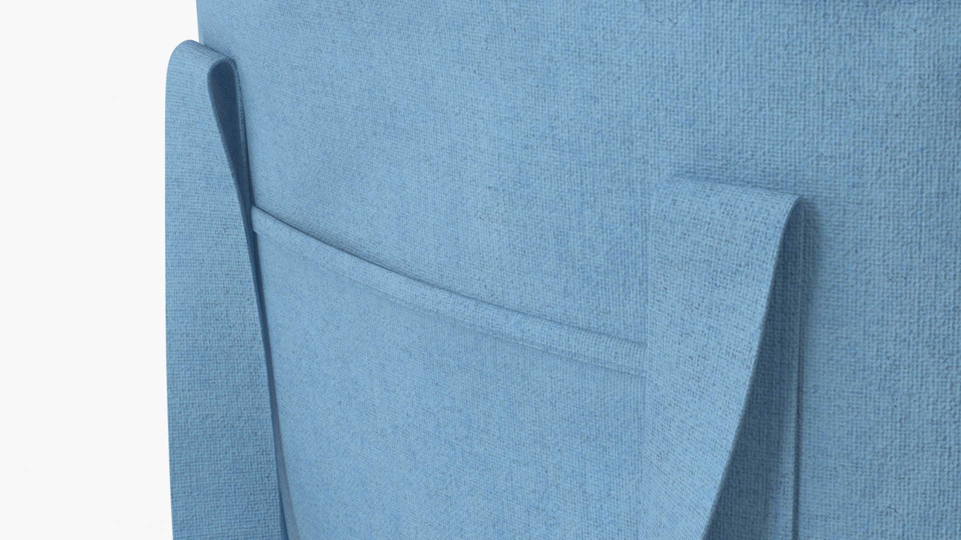 Eco Tote Bag Blue 3D