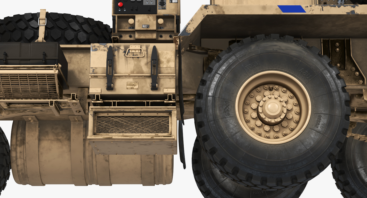 MIM 104 Patriot Surface to Air Missile SAM Sand 3D