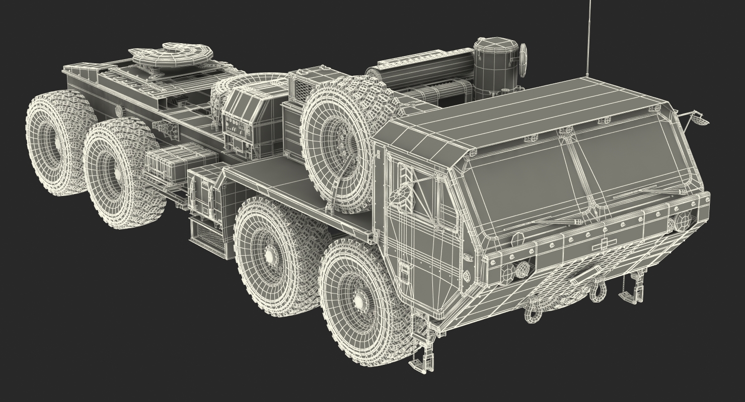MIM 104 Patriot Surface to Air Missile SAM Sand 3D