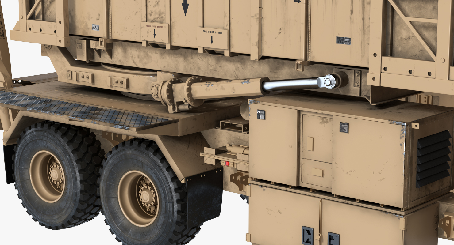 MIM 104 Patriot Surface to Air Missile SAM Sand 3D