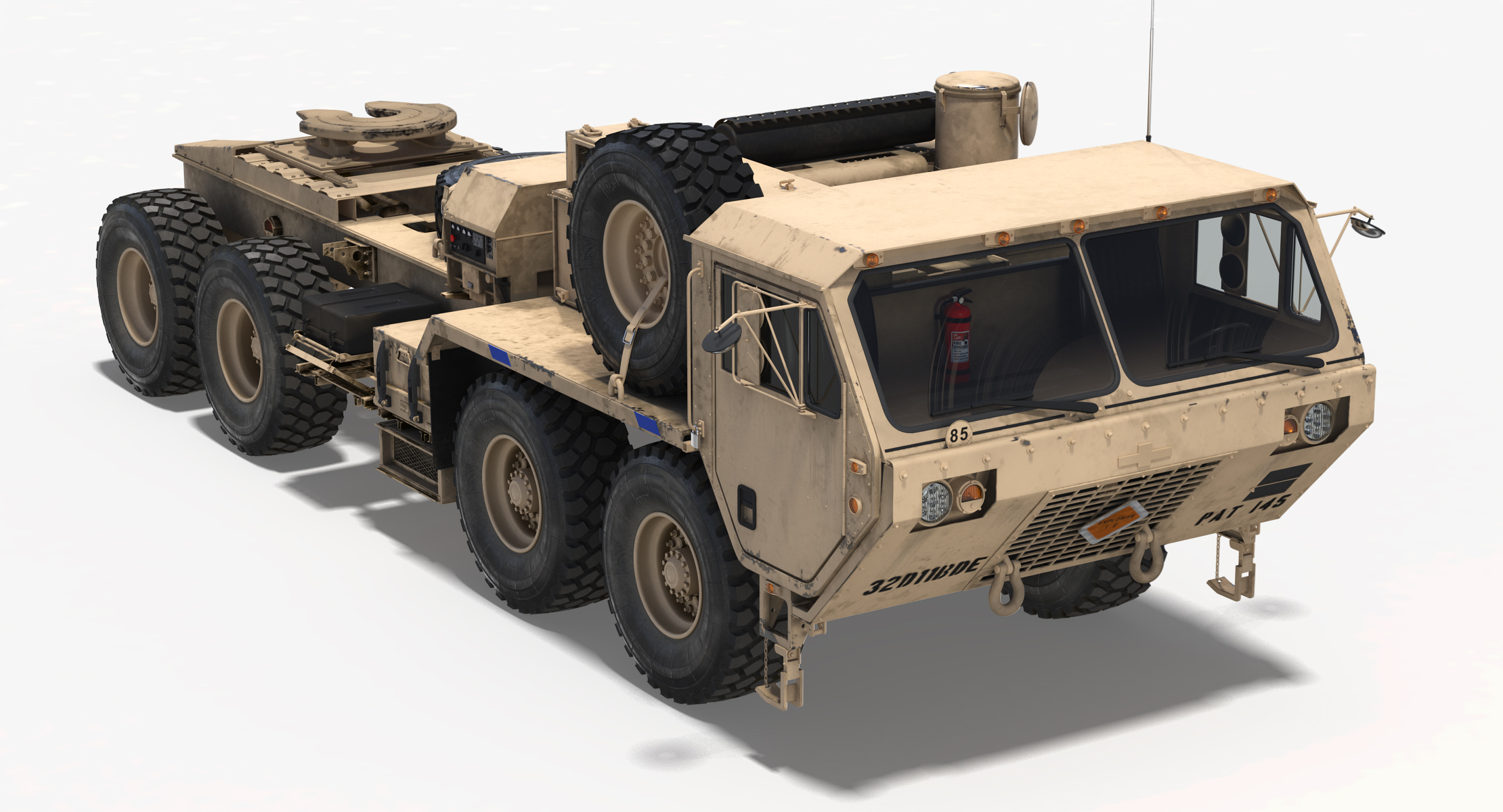 MIM 104 Patriot Surface to Air Missile SAM Sand 3D