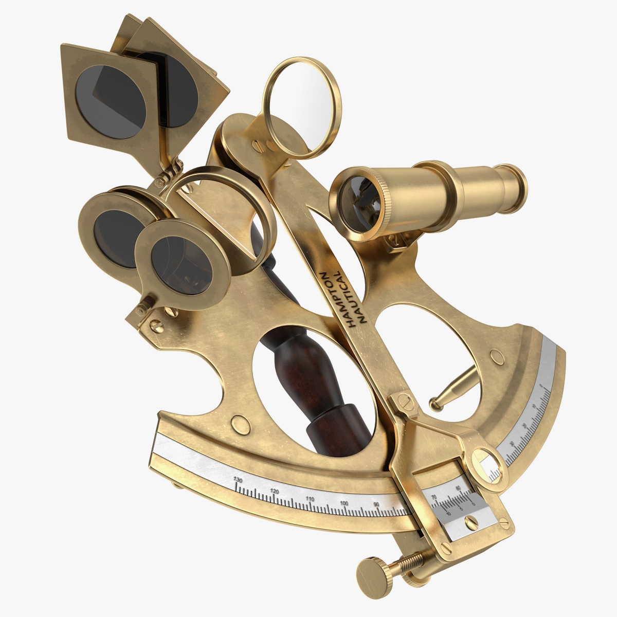 Sextant Navigation Instrument, view 3