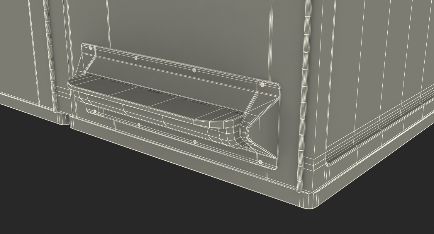 Solar Powered Trash Cans Generic 3D