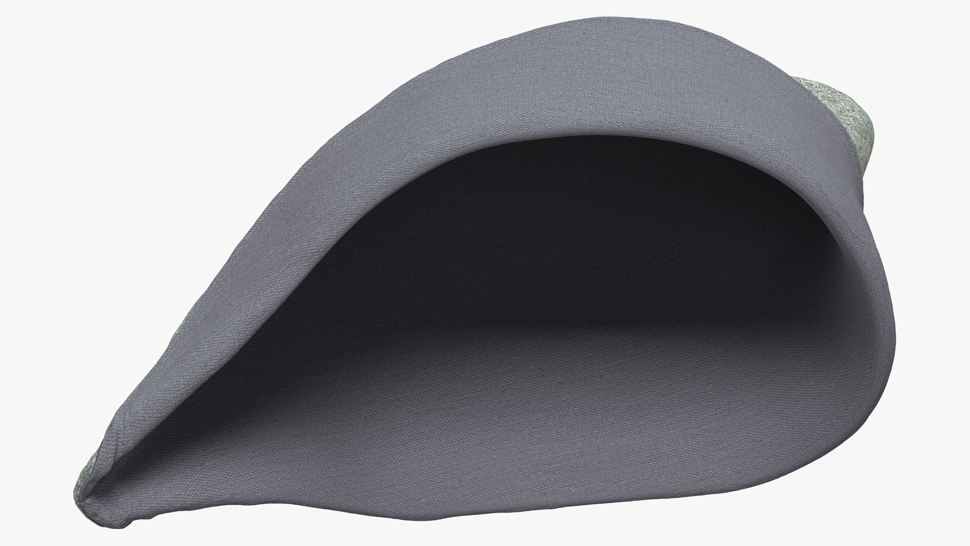 Medieval Archer Cap Grey 3D model