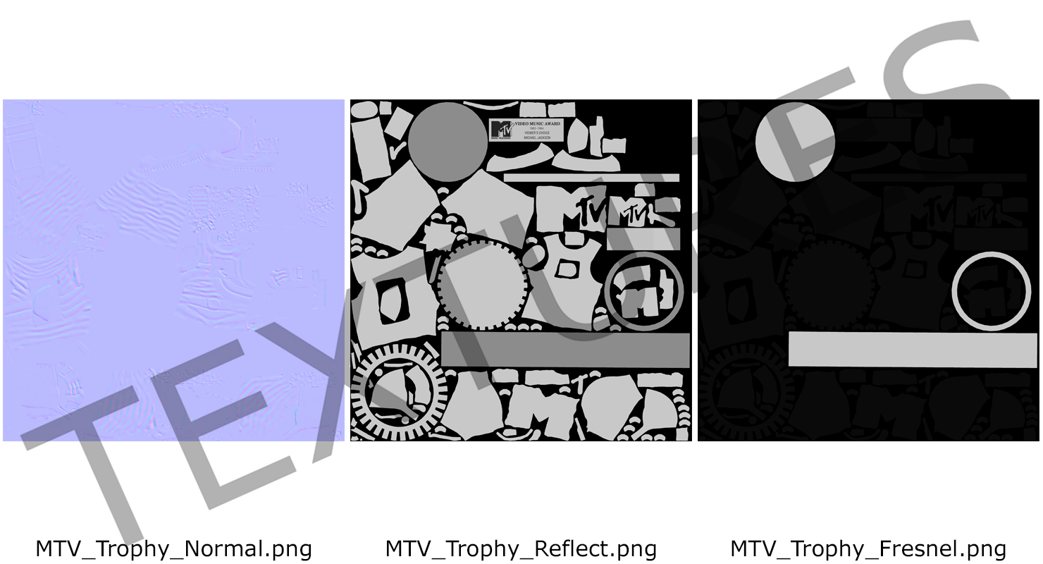 3D model MTV Trophy