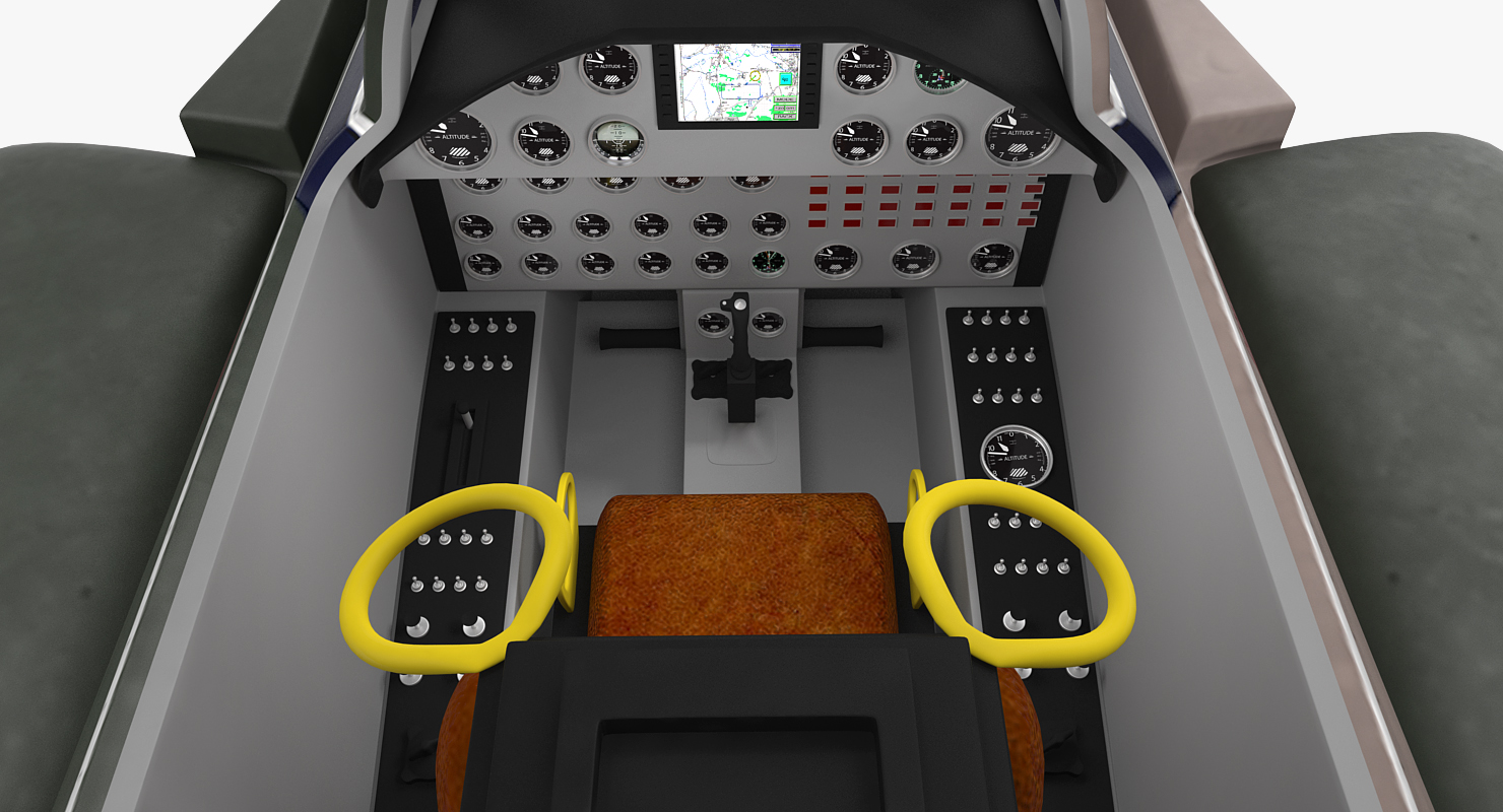 3D McDonnell Douglas F 4 Phantom II 2 Rigged