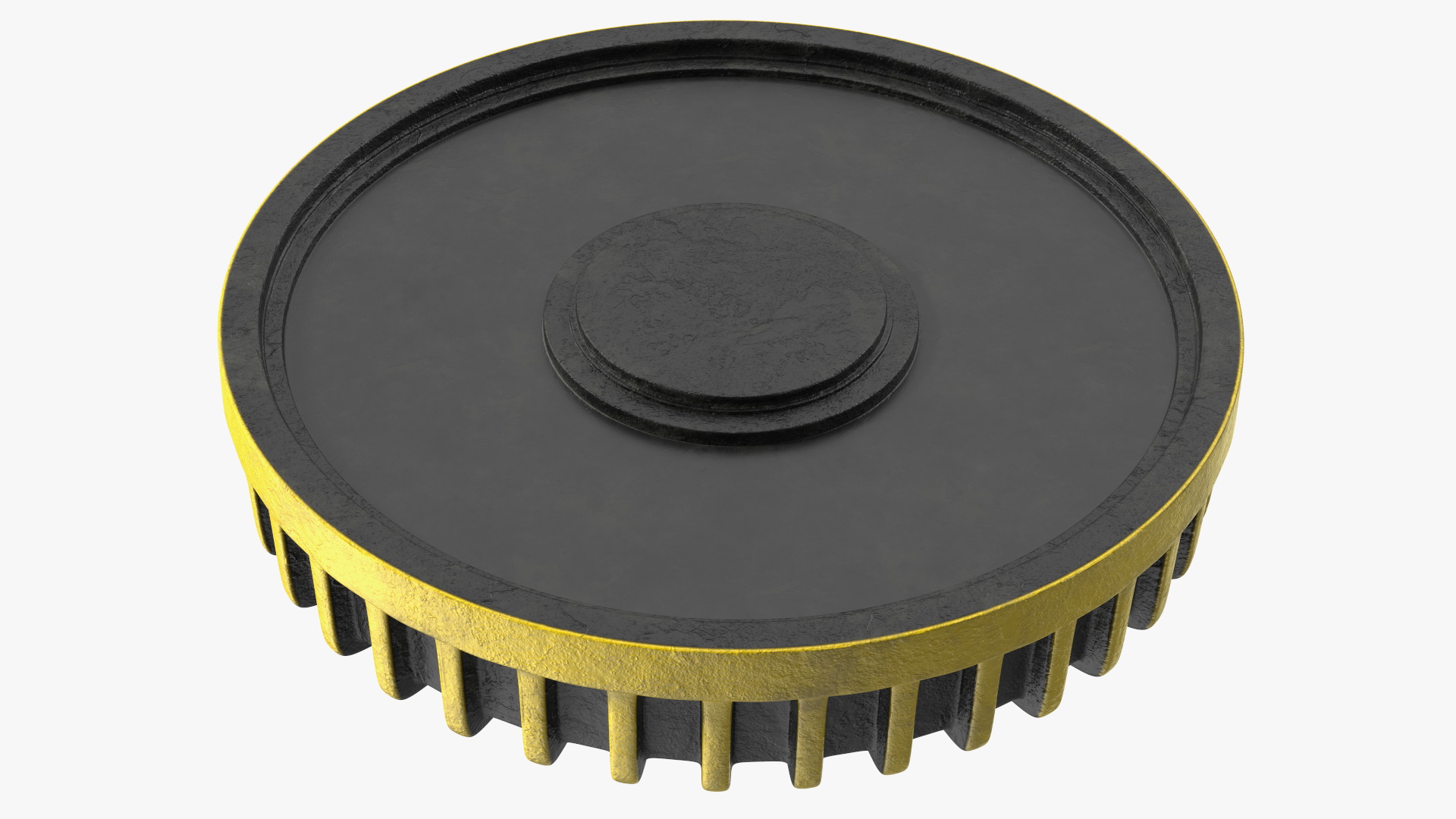 Lifting Industrial Electromagnet 3D