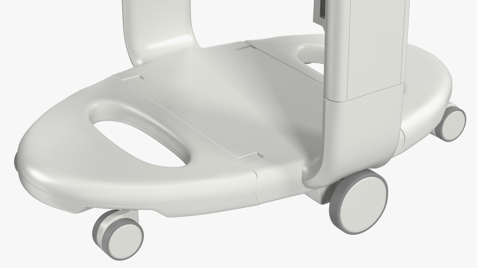 3D Baby High Chair Tatamia Horizontal Beige Rigged for Maya