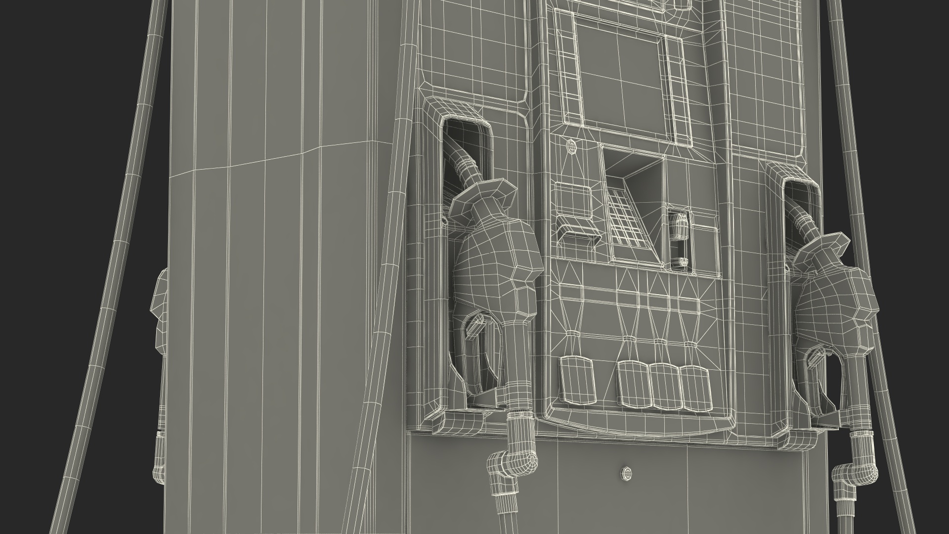 Gas Pump Pilot 3D model