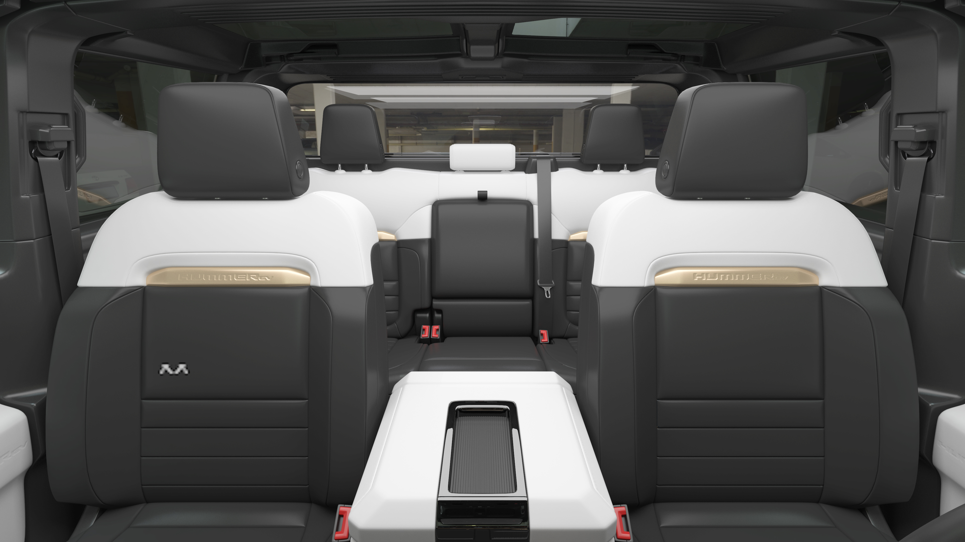 3D GMC Hummer EV Pickup White Rigged model