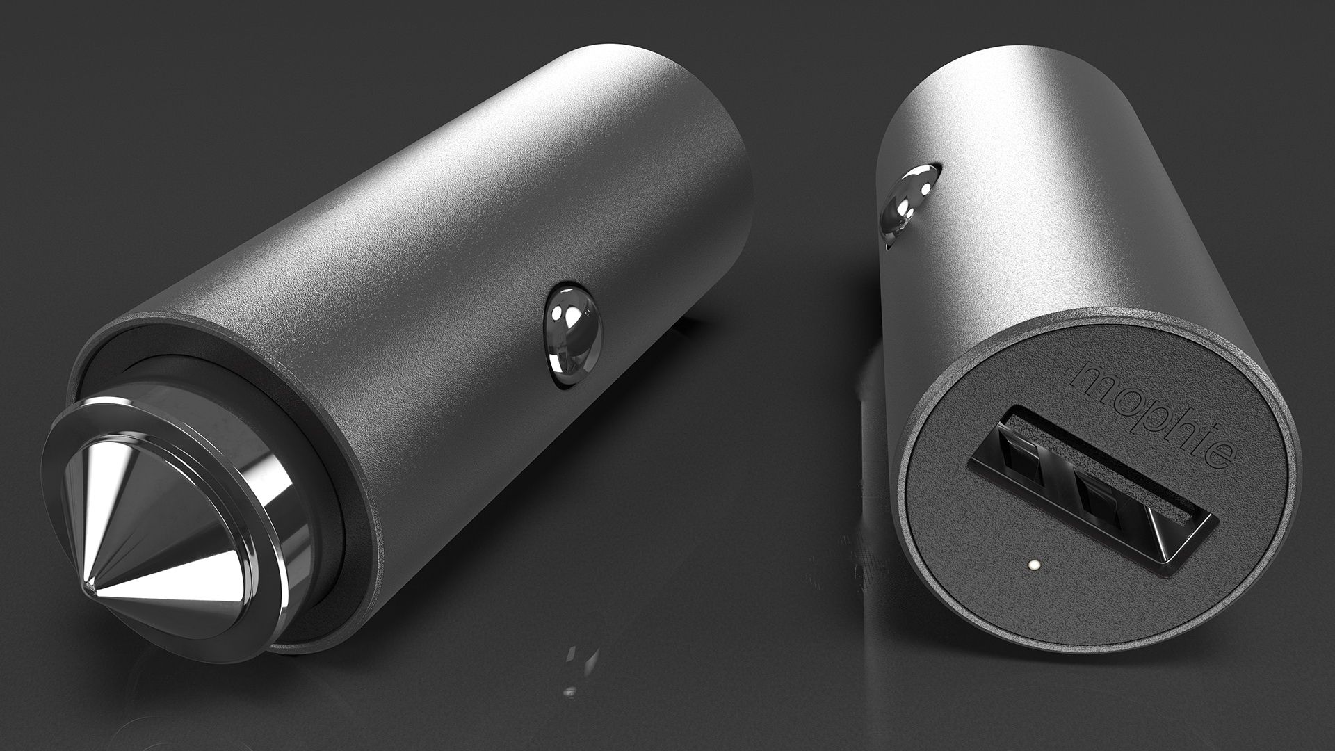 mophie USB Type A Car Charger 3D model