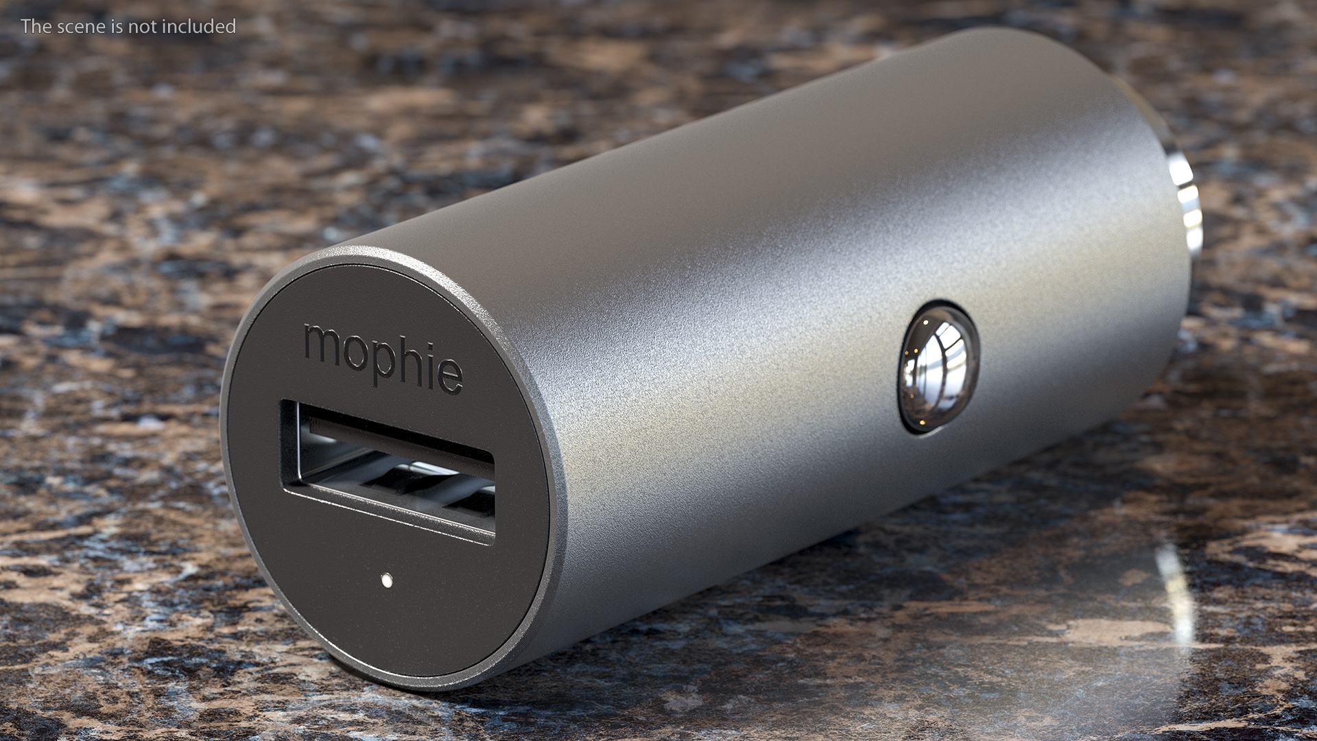 mophie USB Type A Car Charger 3D model