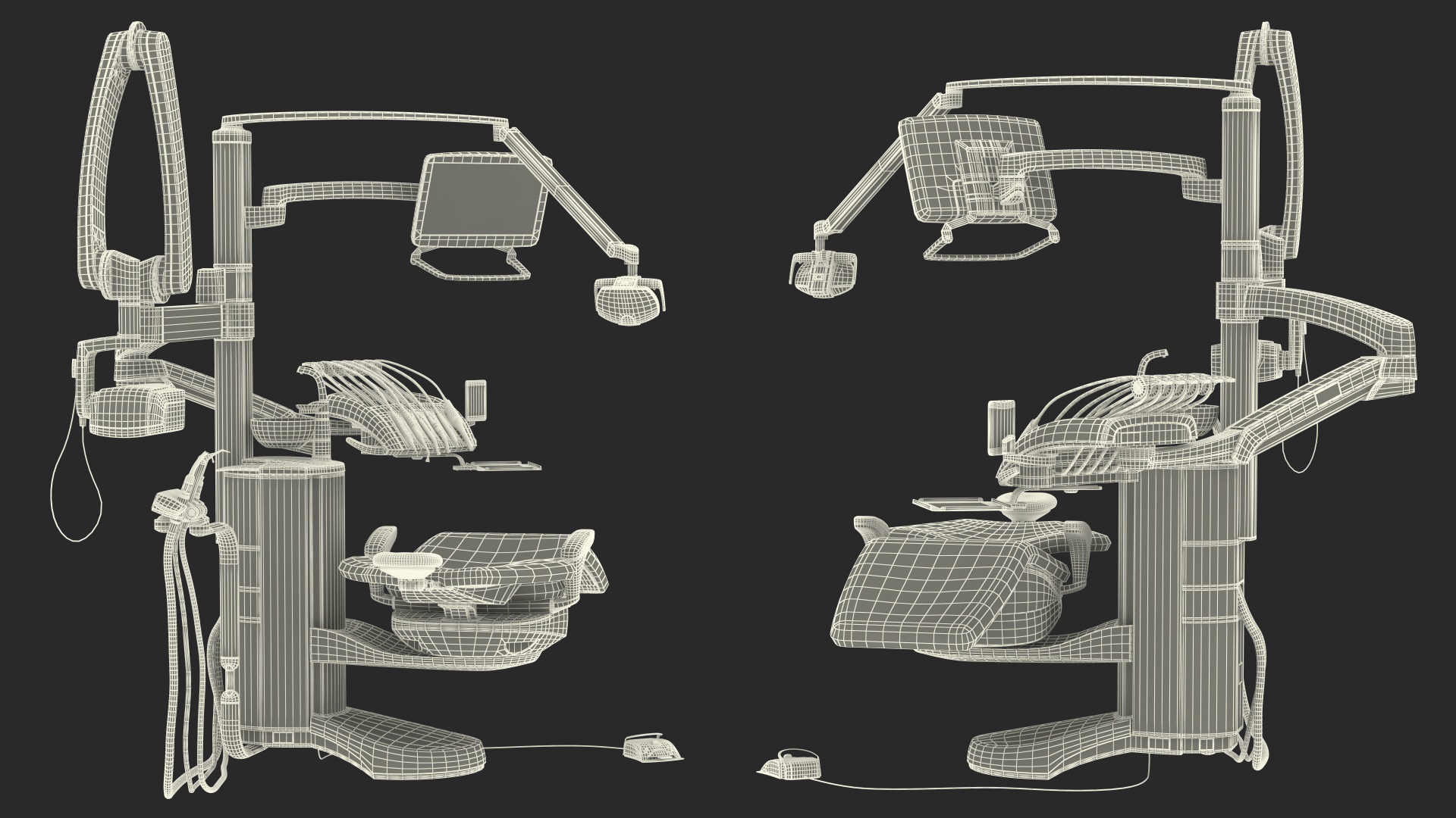 3D Planmeca Sovereign Classic Dental Unit model