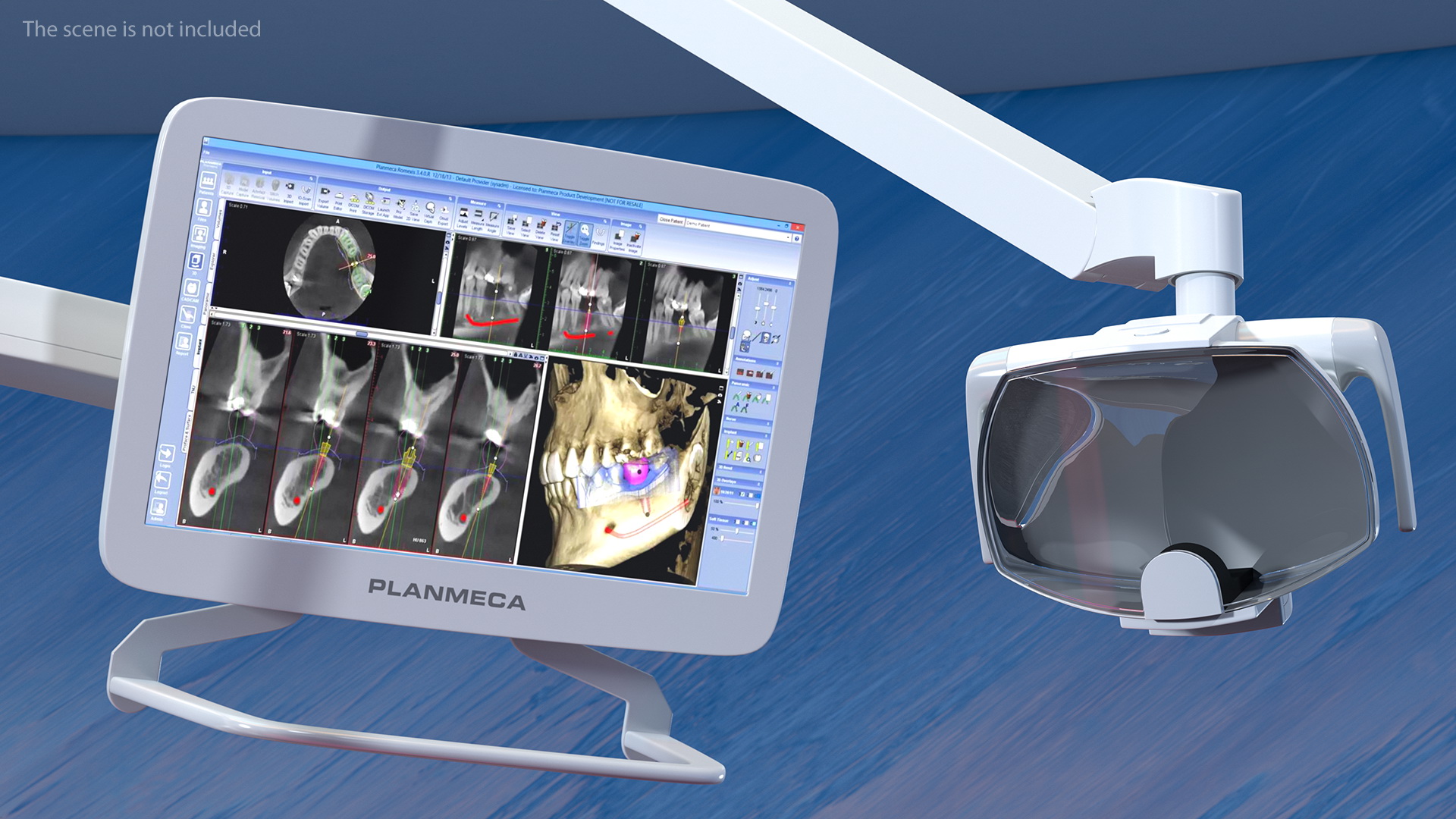 3D Planmeca Sovereign Classic Dental Unit model