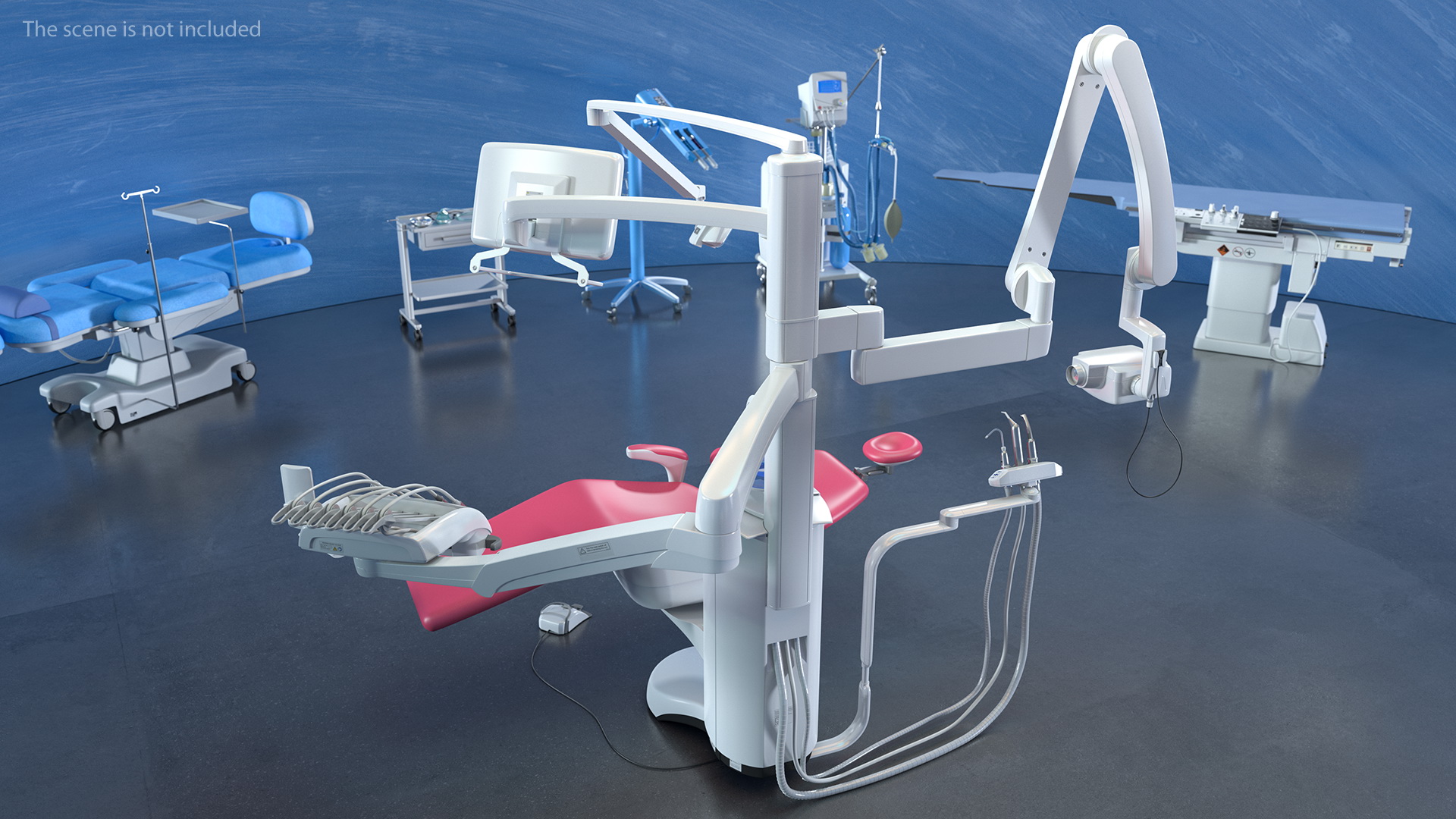3D Planmeca Sovereign Classic Dental Unit model