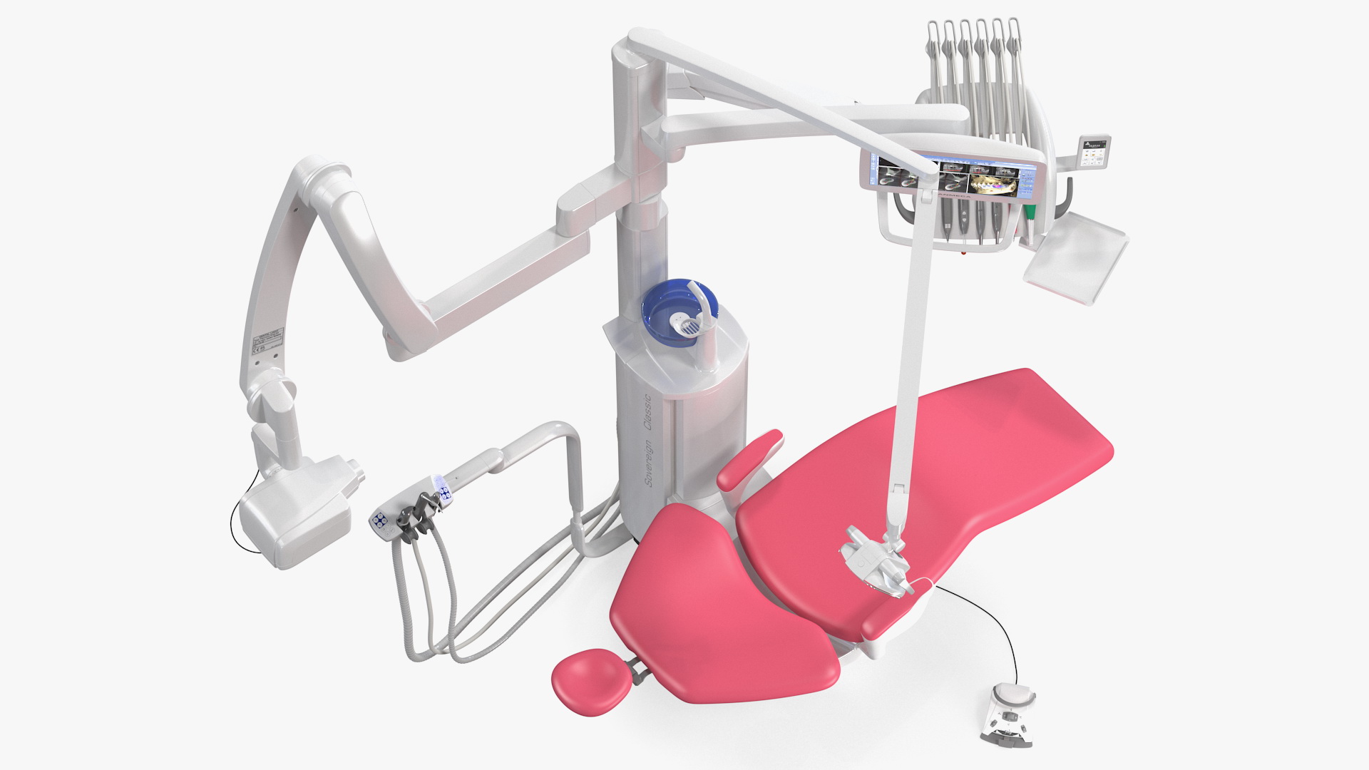 3D Planmeca Sovereign Classic Dental Unit model