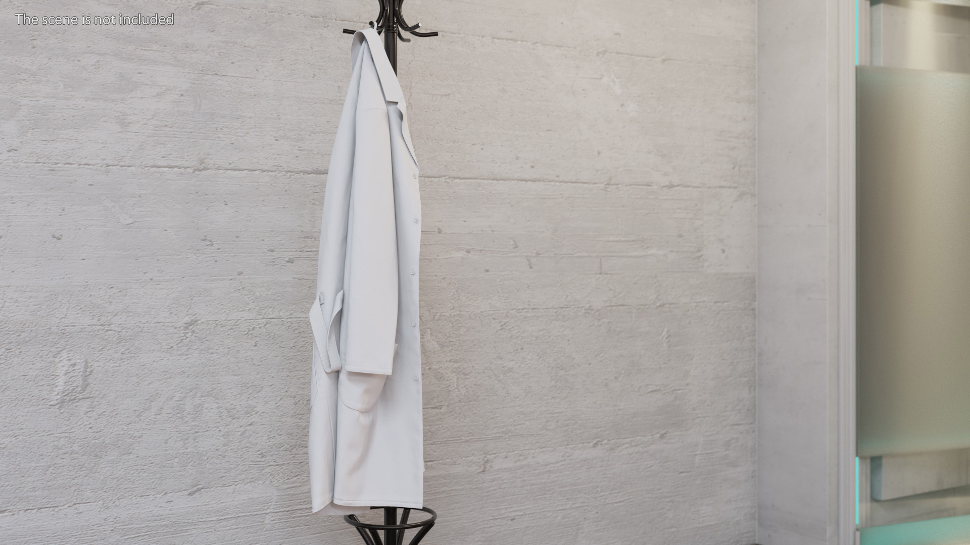 3D Hanging Lab Coat