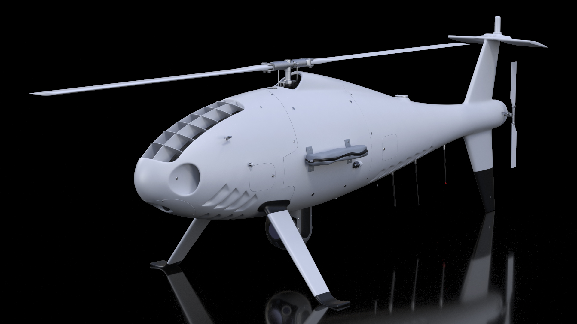 Camcopter UAV Rotorcraft 3D model
