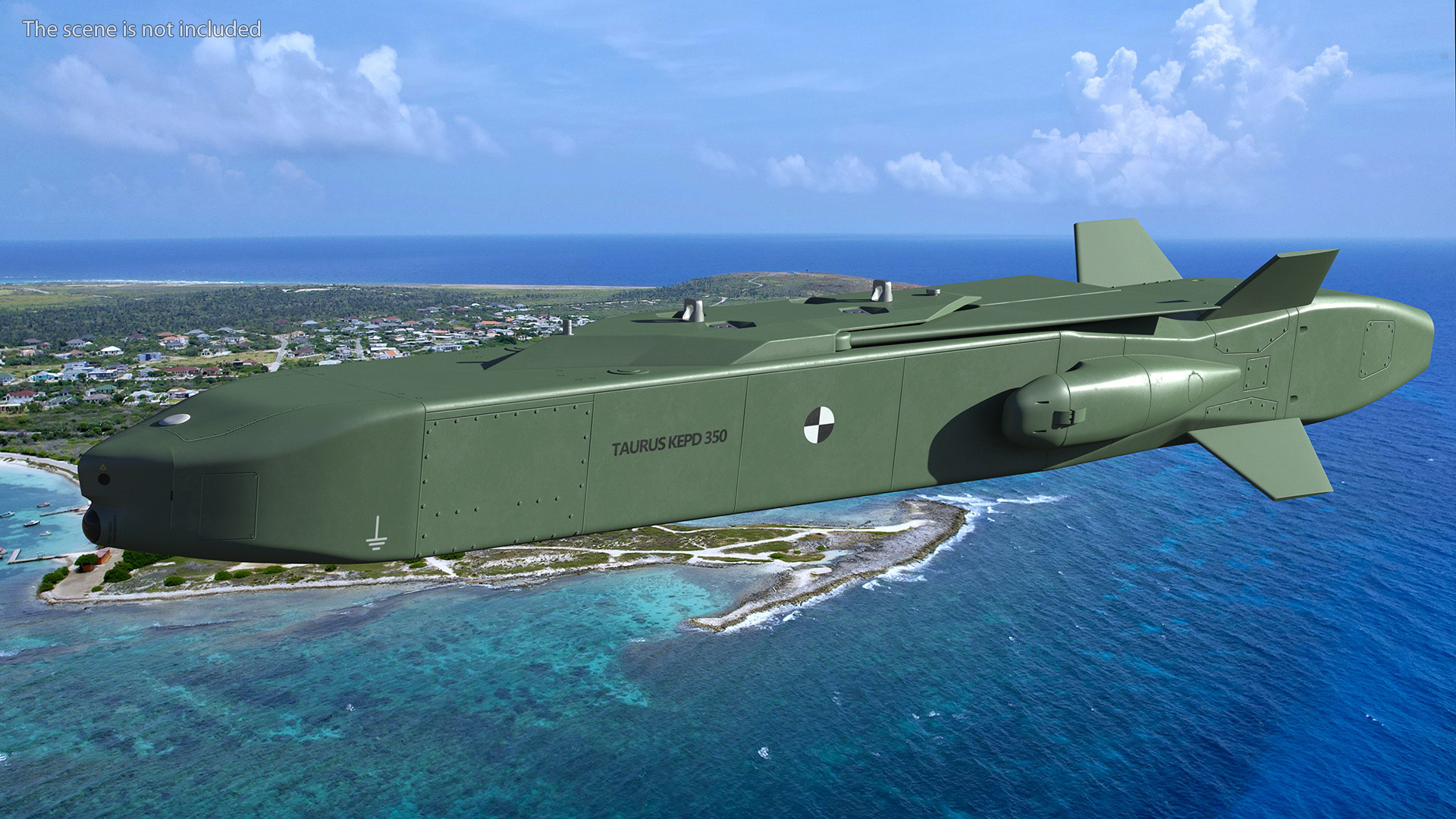 3D Taurus missile KEPD 350 model