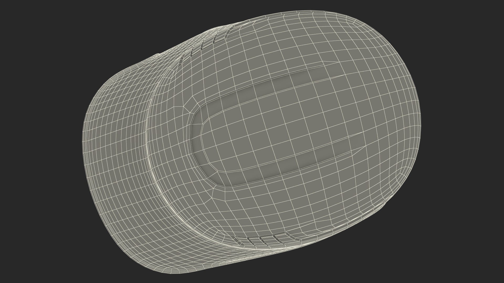 3D model Single Ear Batting Helmet