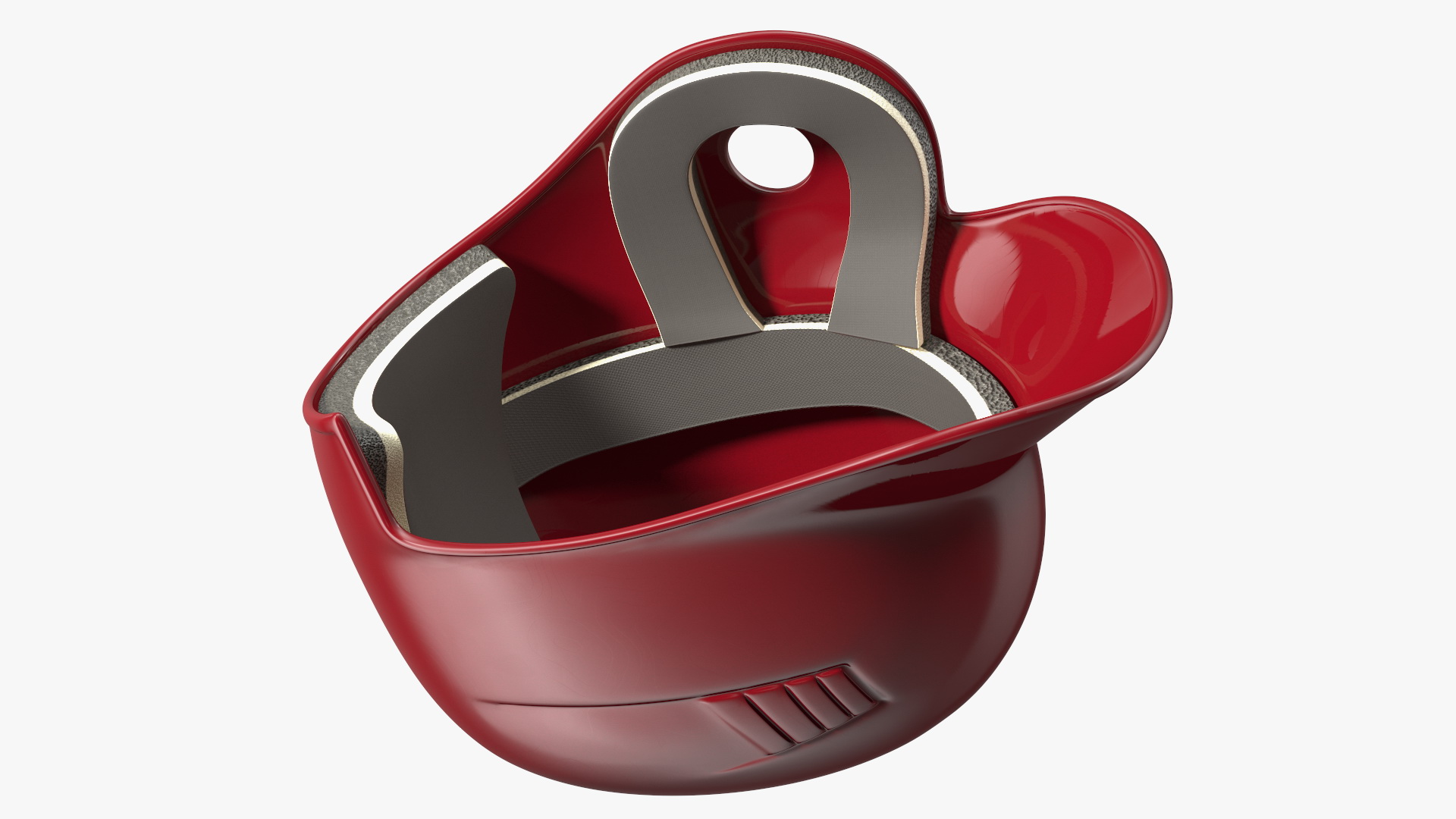 3D model Single Ear Batting Helmet