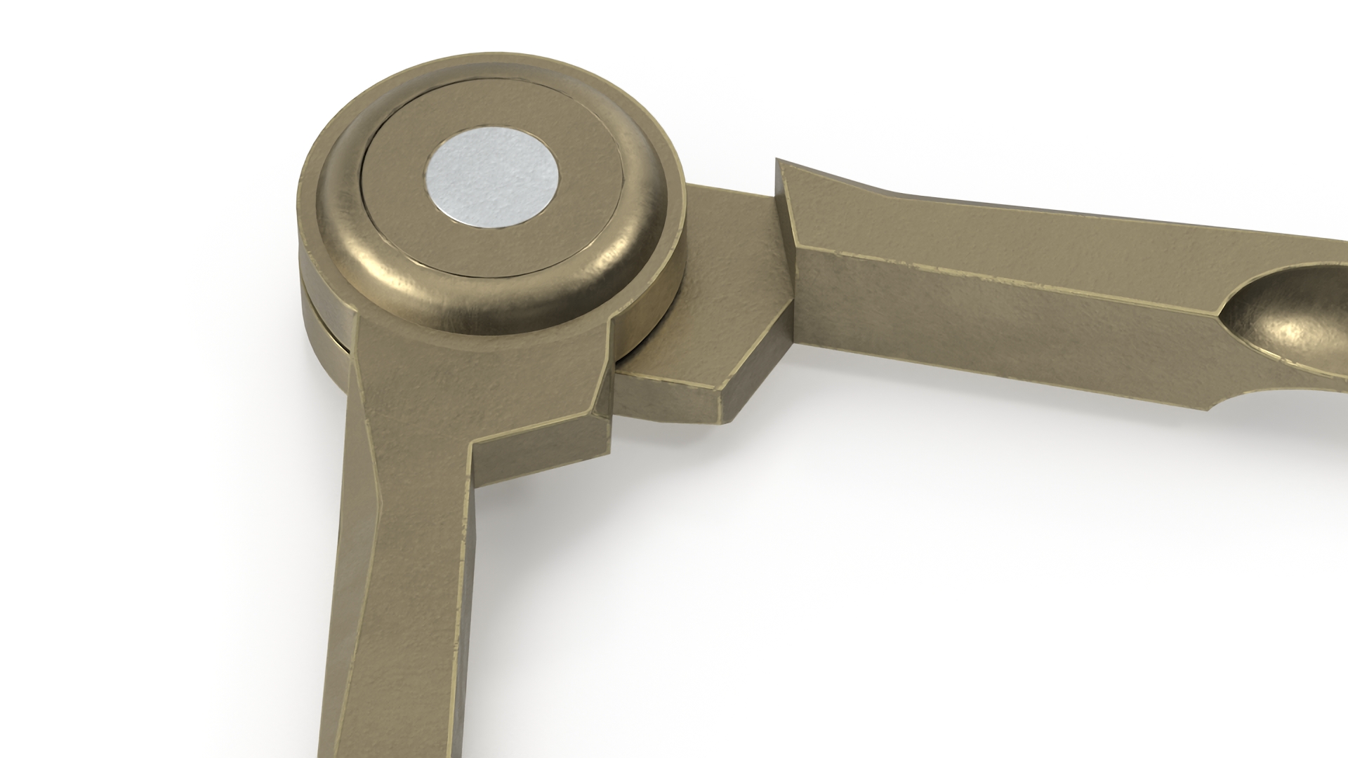 3D Vintage Marking Compass model