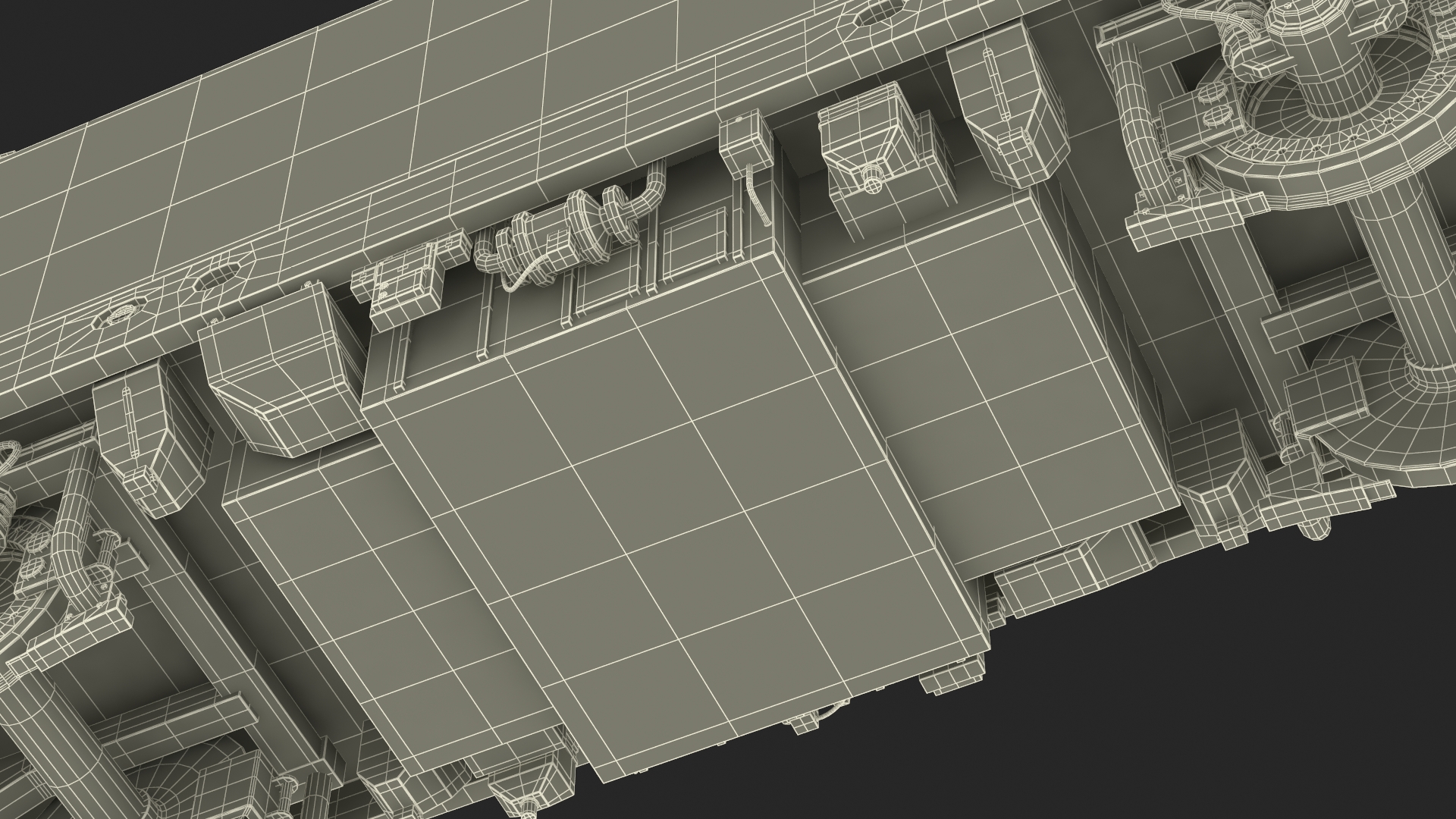 Siemens Mobility Vectron Locomotive Red 3D model