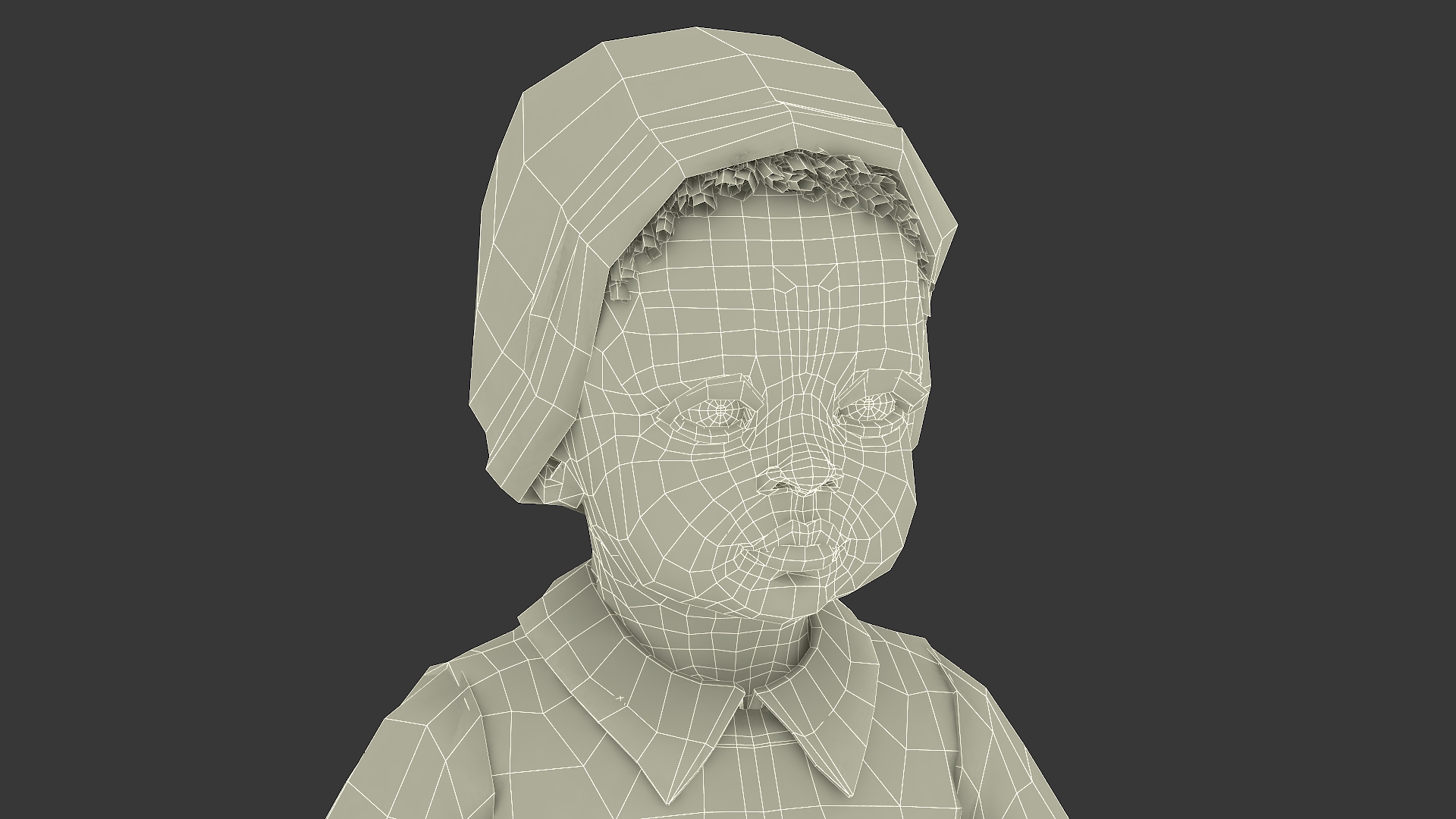 Baby Boy Dark Skinned Outdoor Autumn Style A-Pose 3D model