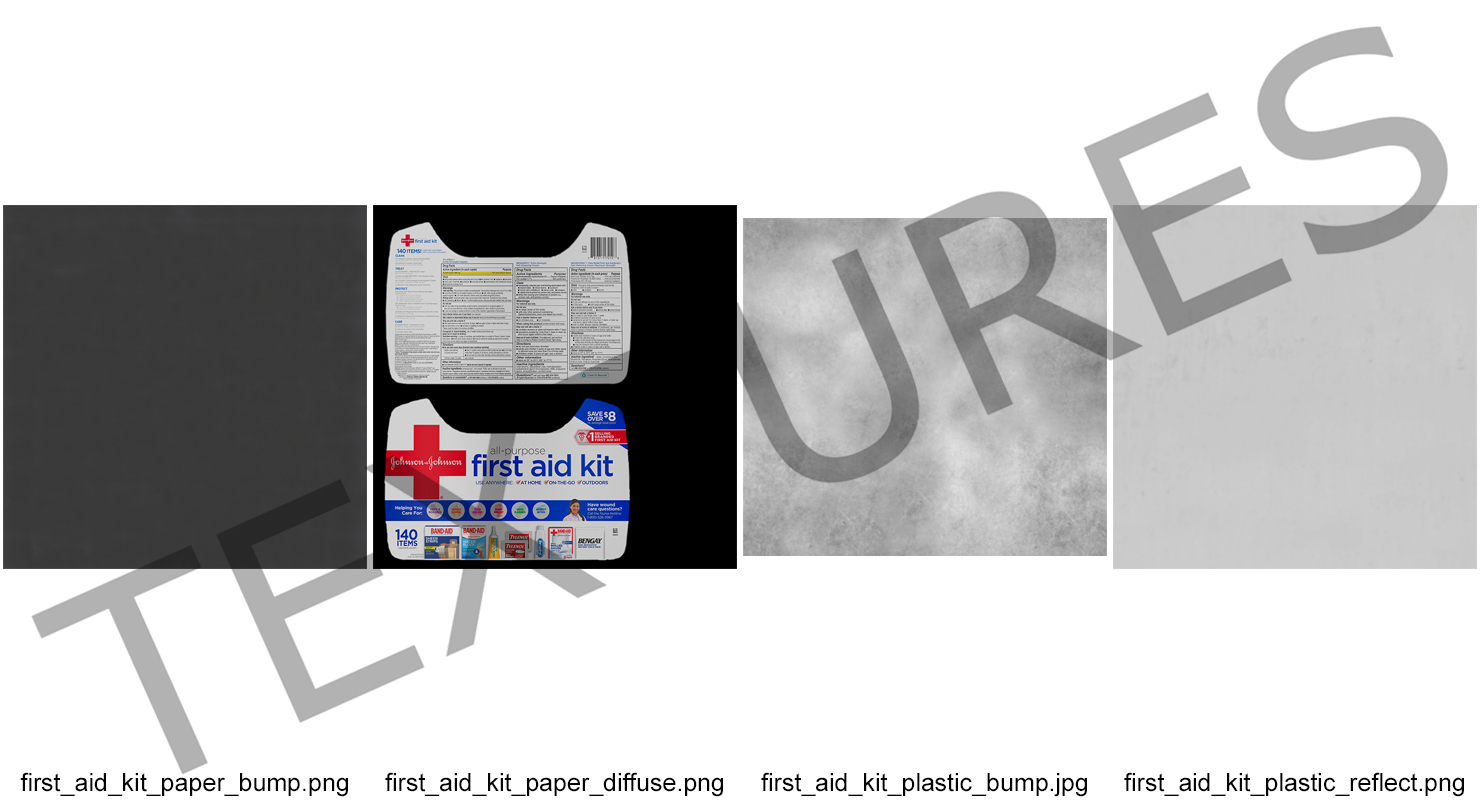 First Aid Kit Bag 3D