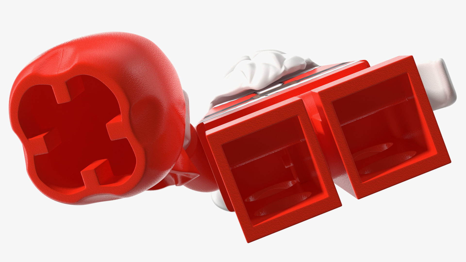 LEGO Santa Claus Minifigure 3D