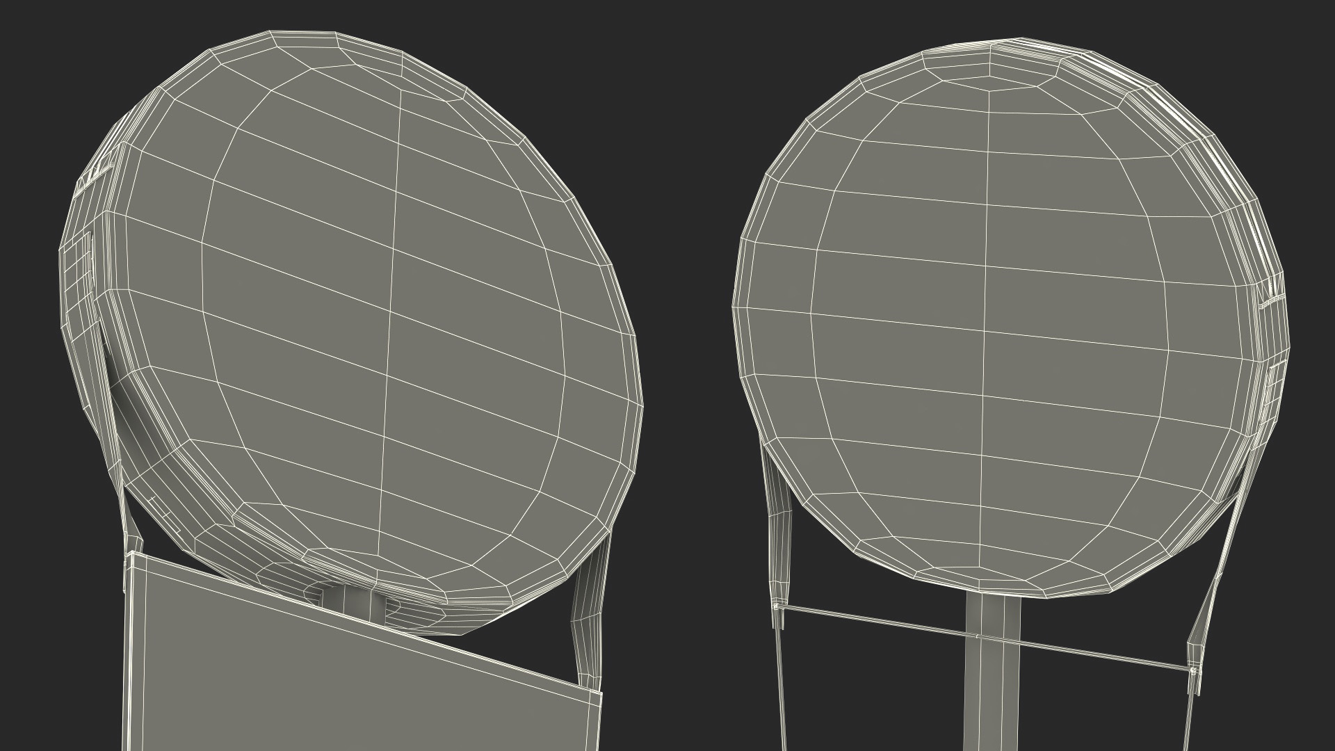 3D Football Down Markers Rigged model