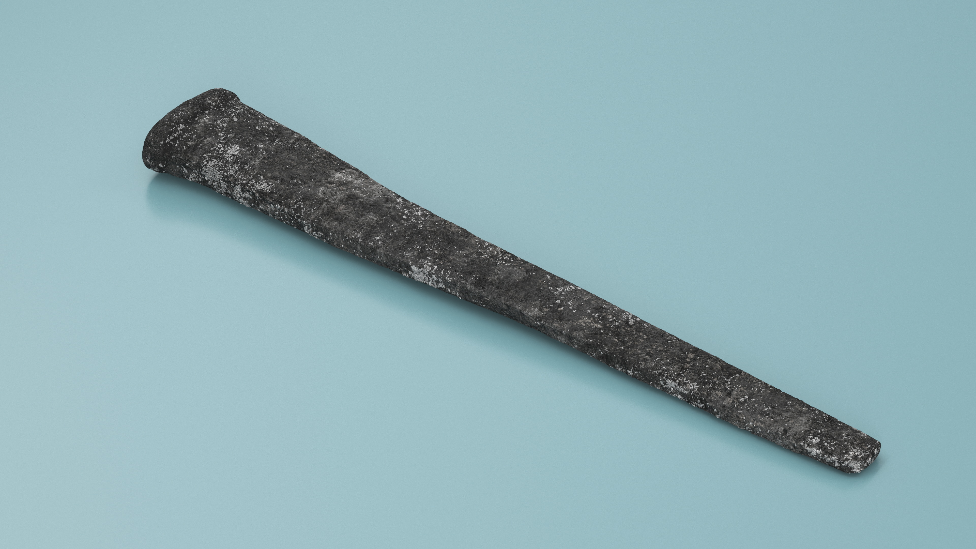 3D Vintage Old Nail