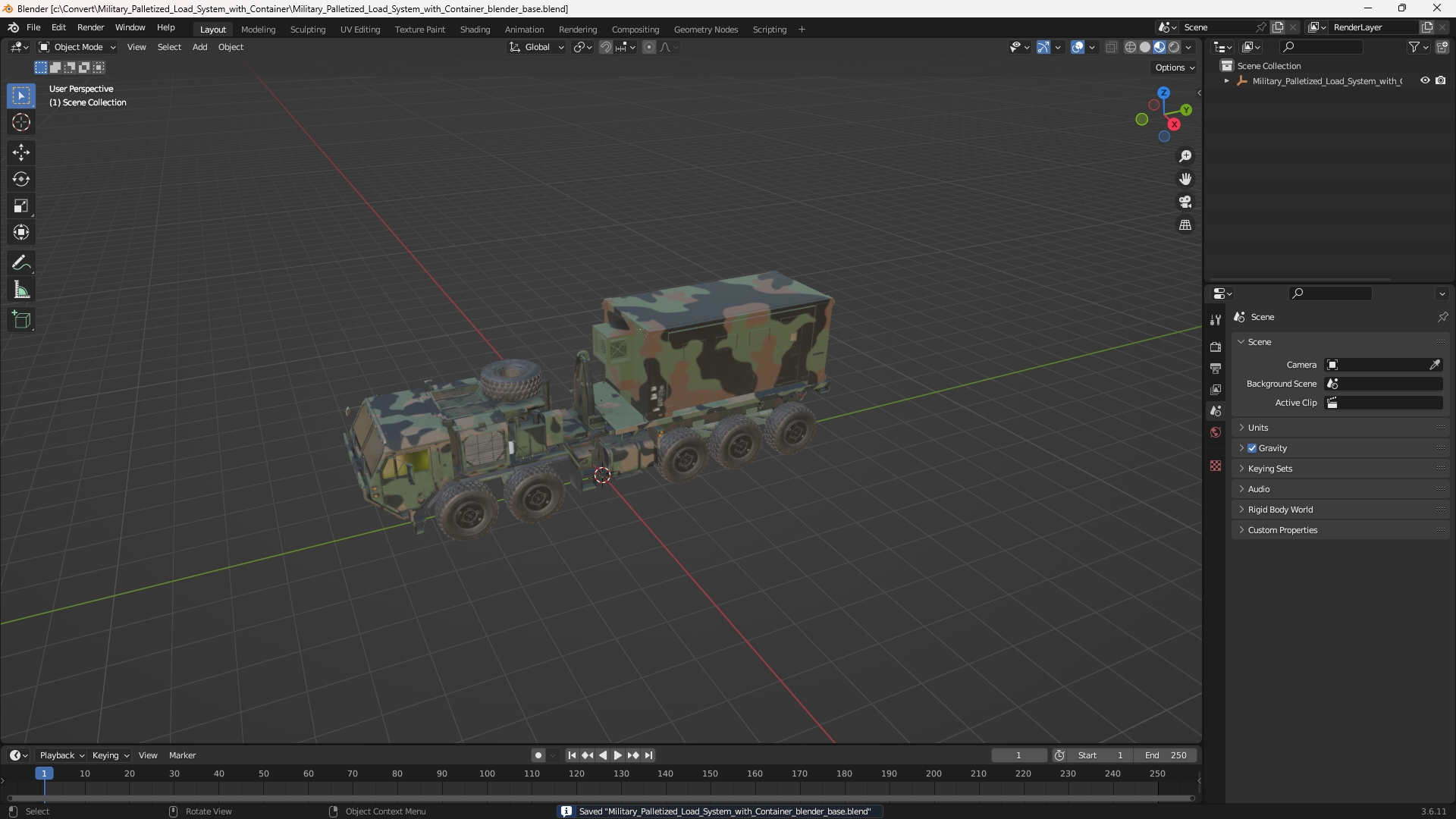 Military Palletized Load System with Container - view 10