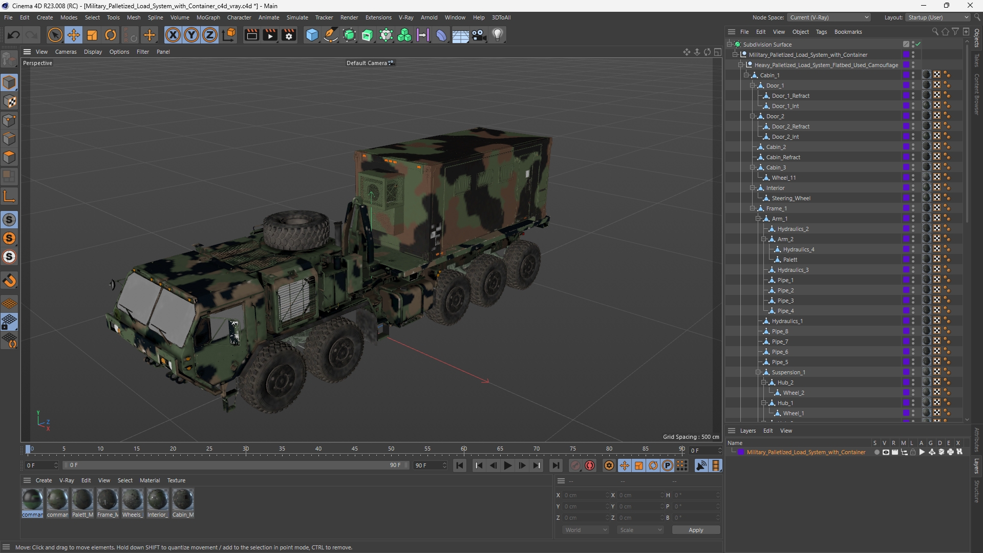 Military Palletized Load System with Container - view 12