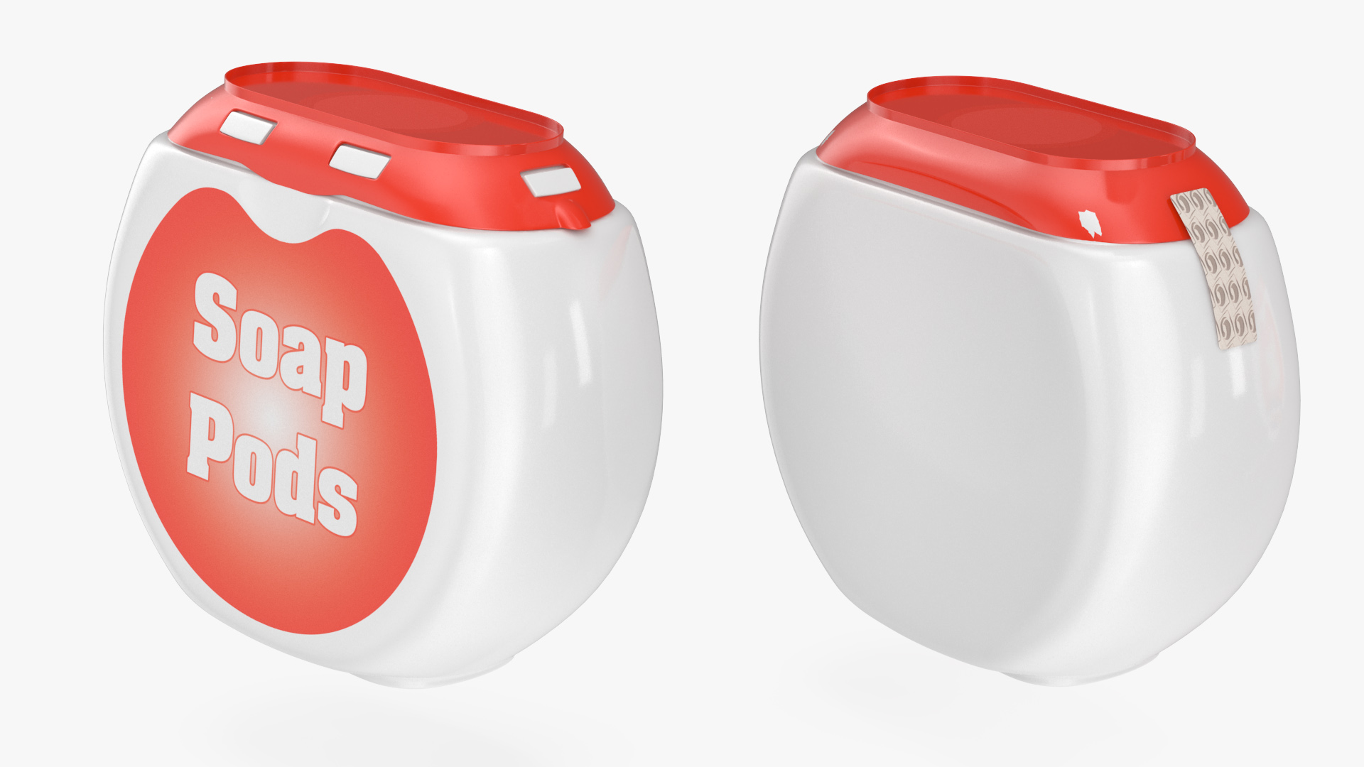 Detergent Soap Pods Pack 3D model