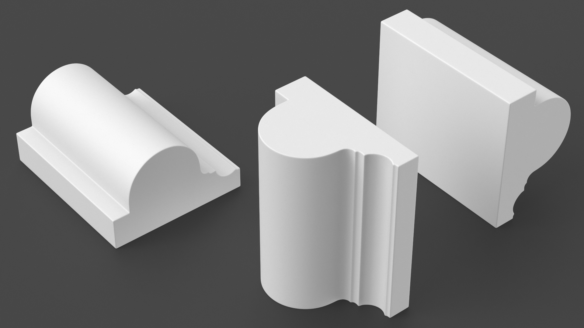 3D Architectural Molding Gypsum Type 14