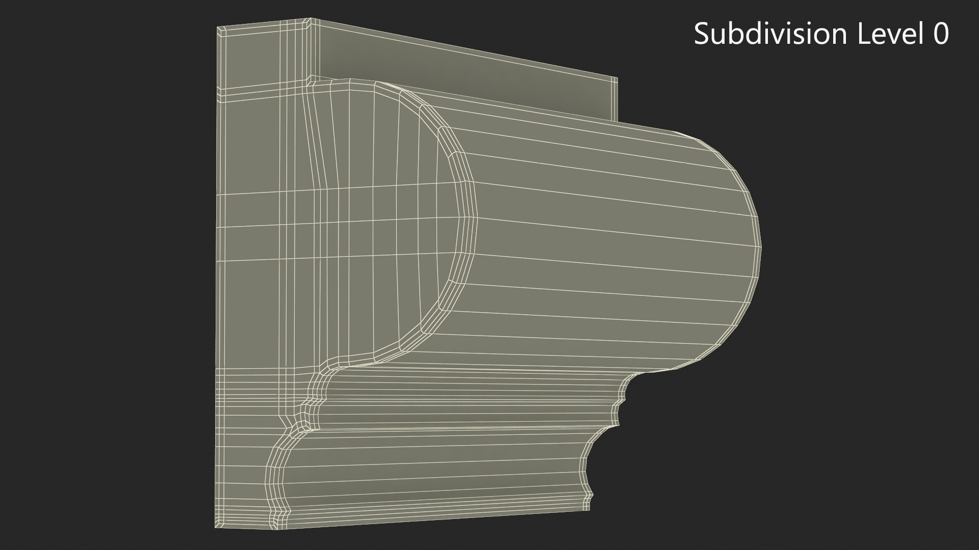 3D Architectural Molding Gypsum Type 14