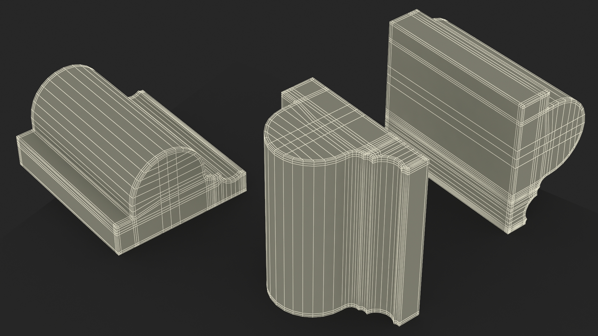 3D Architectural Molding Gypsum Type 14