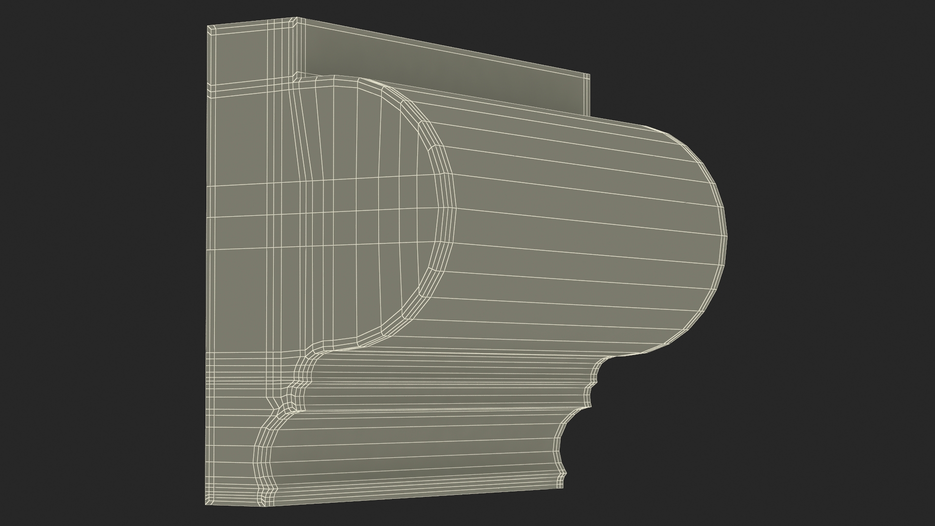 3D Architectural Molding Gypsum Type 14