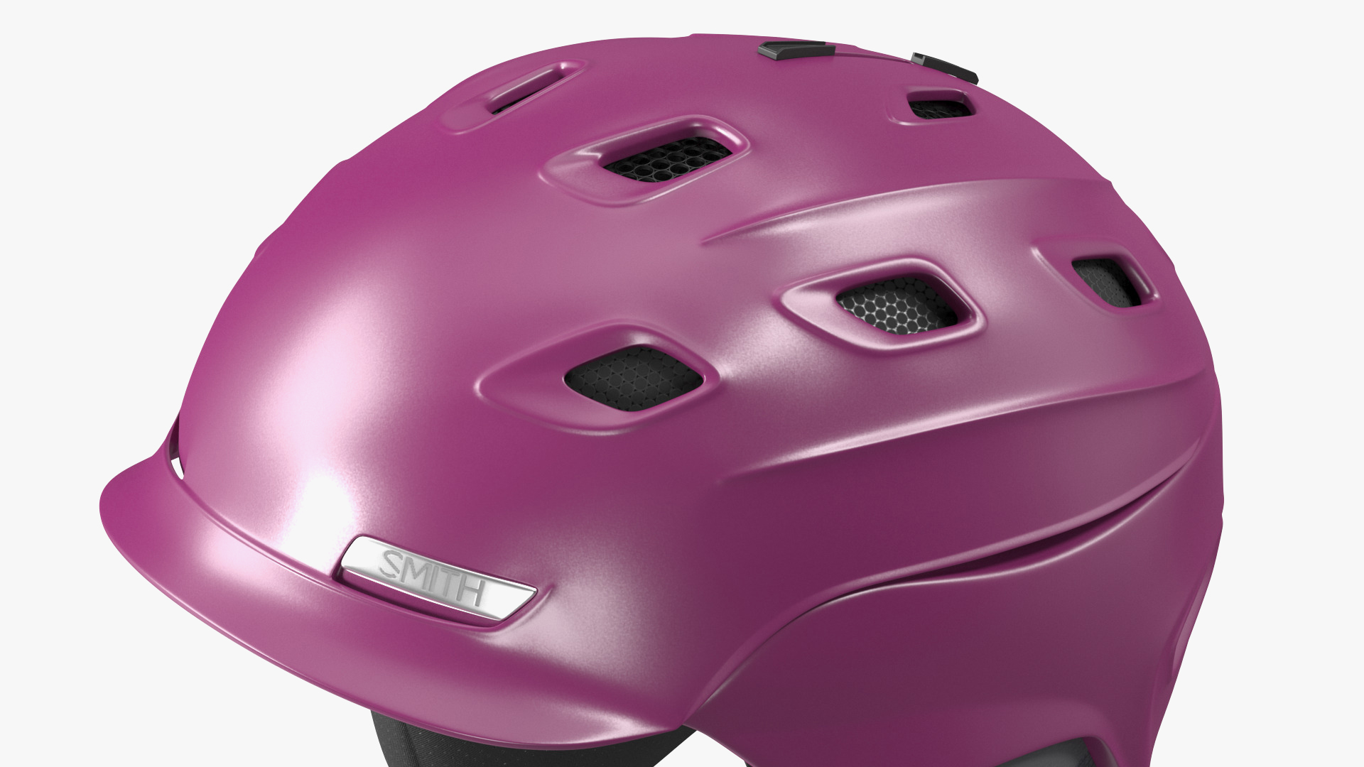 3D Smith Vantage Womens Snow Helmet Red