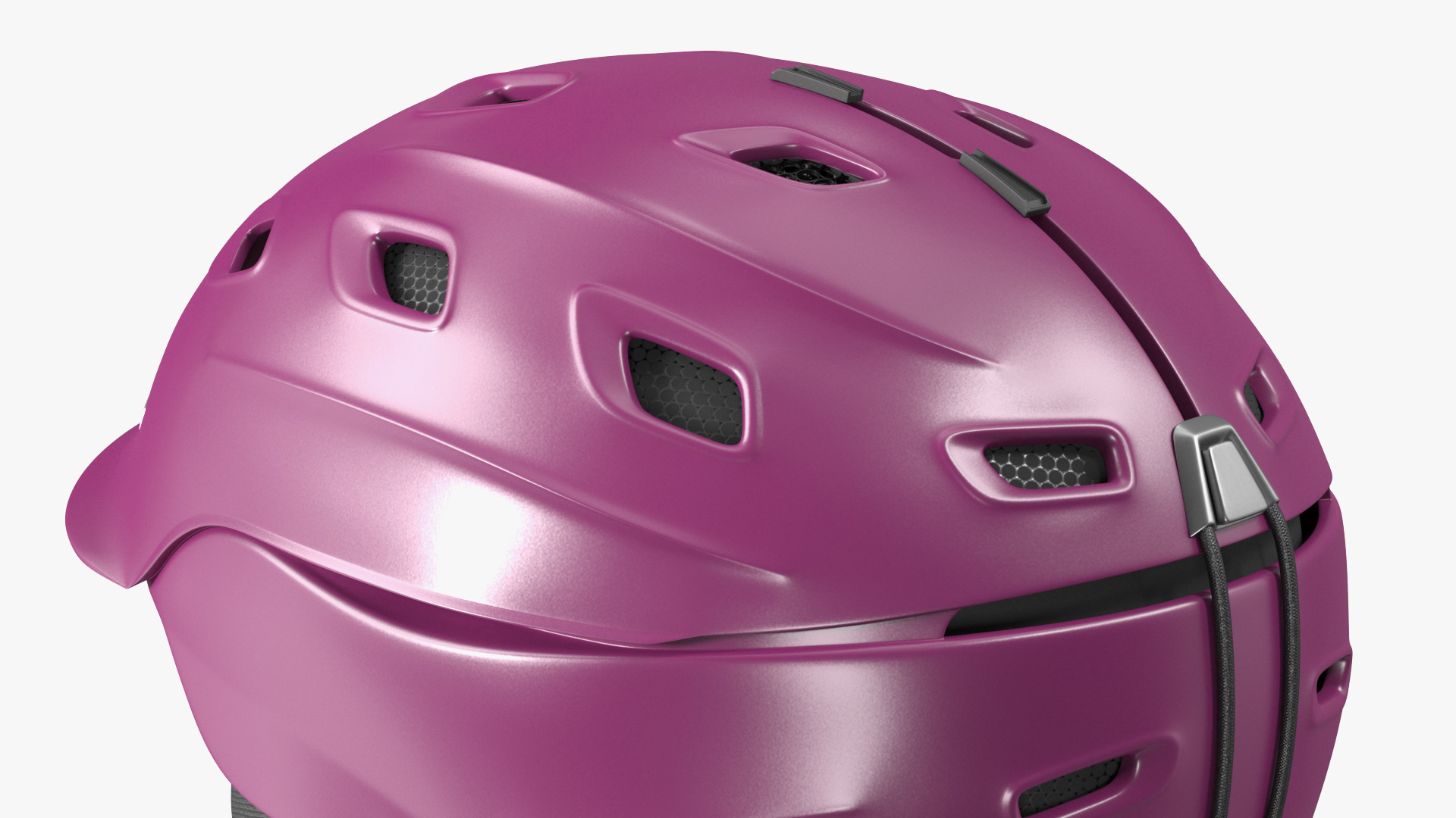 3D Smith Vantage Womens Snow Helmet Red