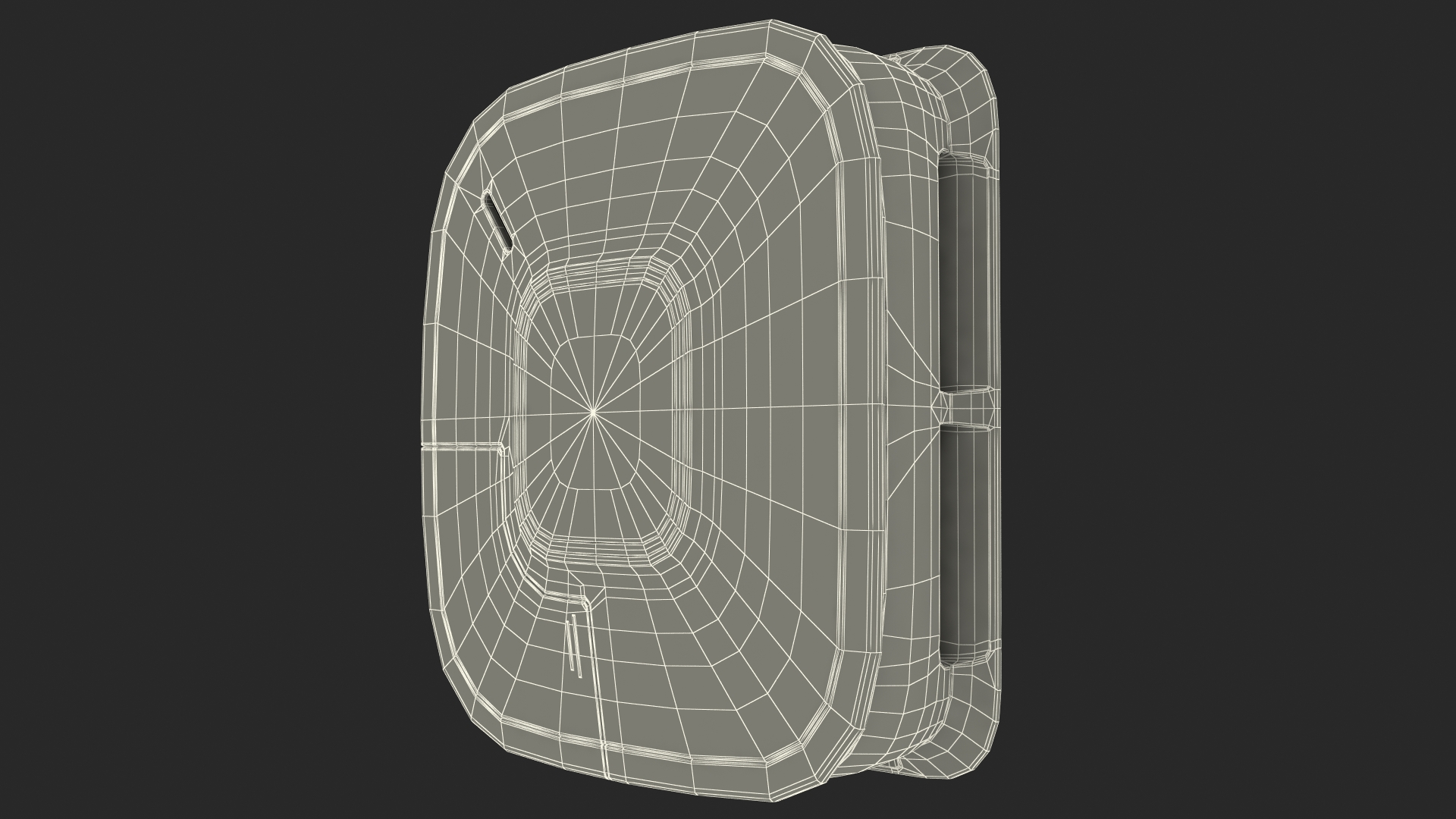3D Smart Alert Smoke Alarm model